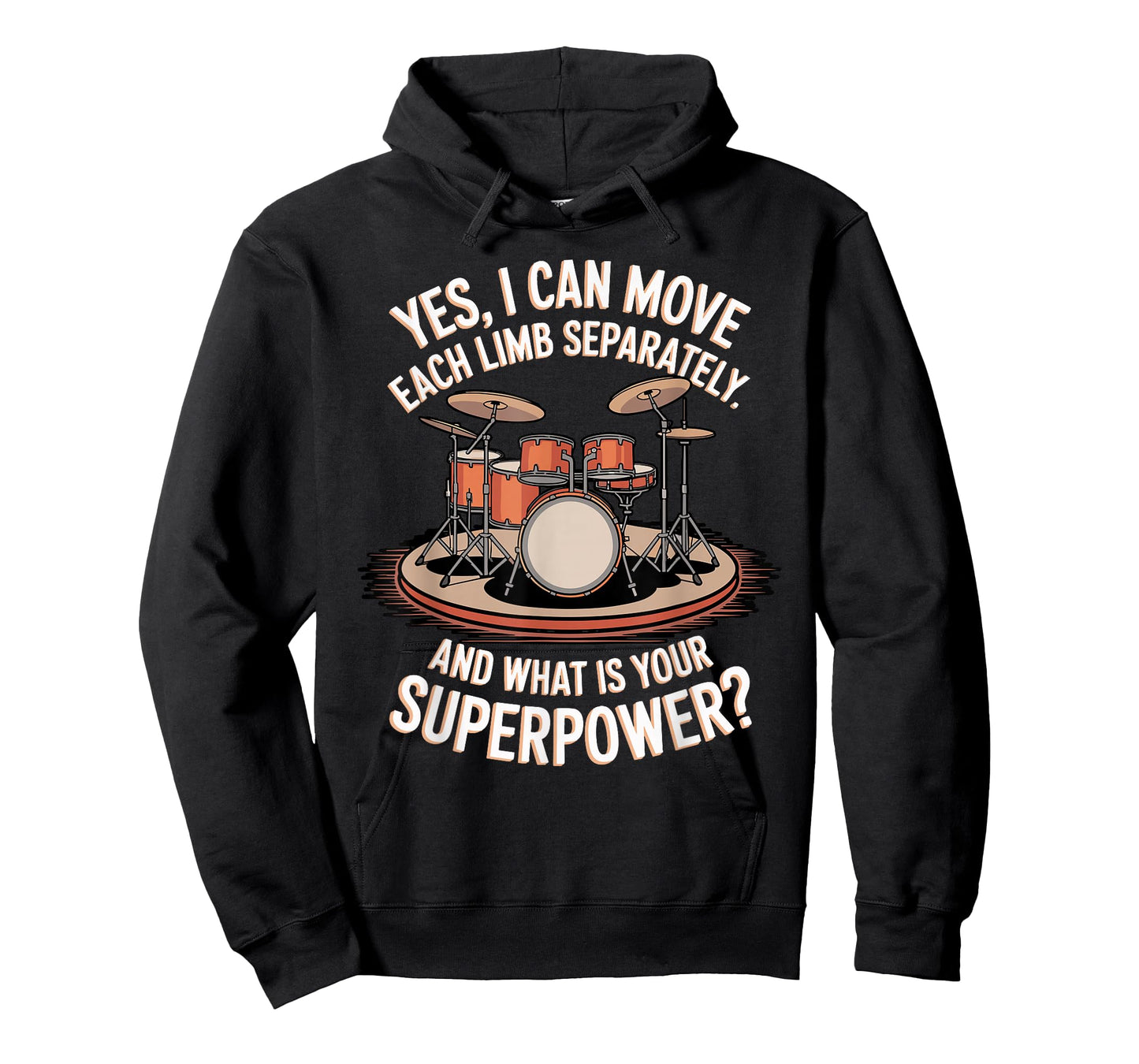 Can Move Each Limb Drum Drumming Music Instrument Drummer T-Shirt