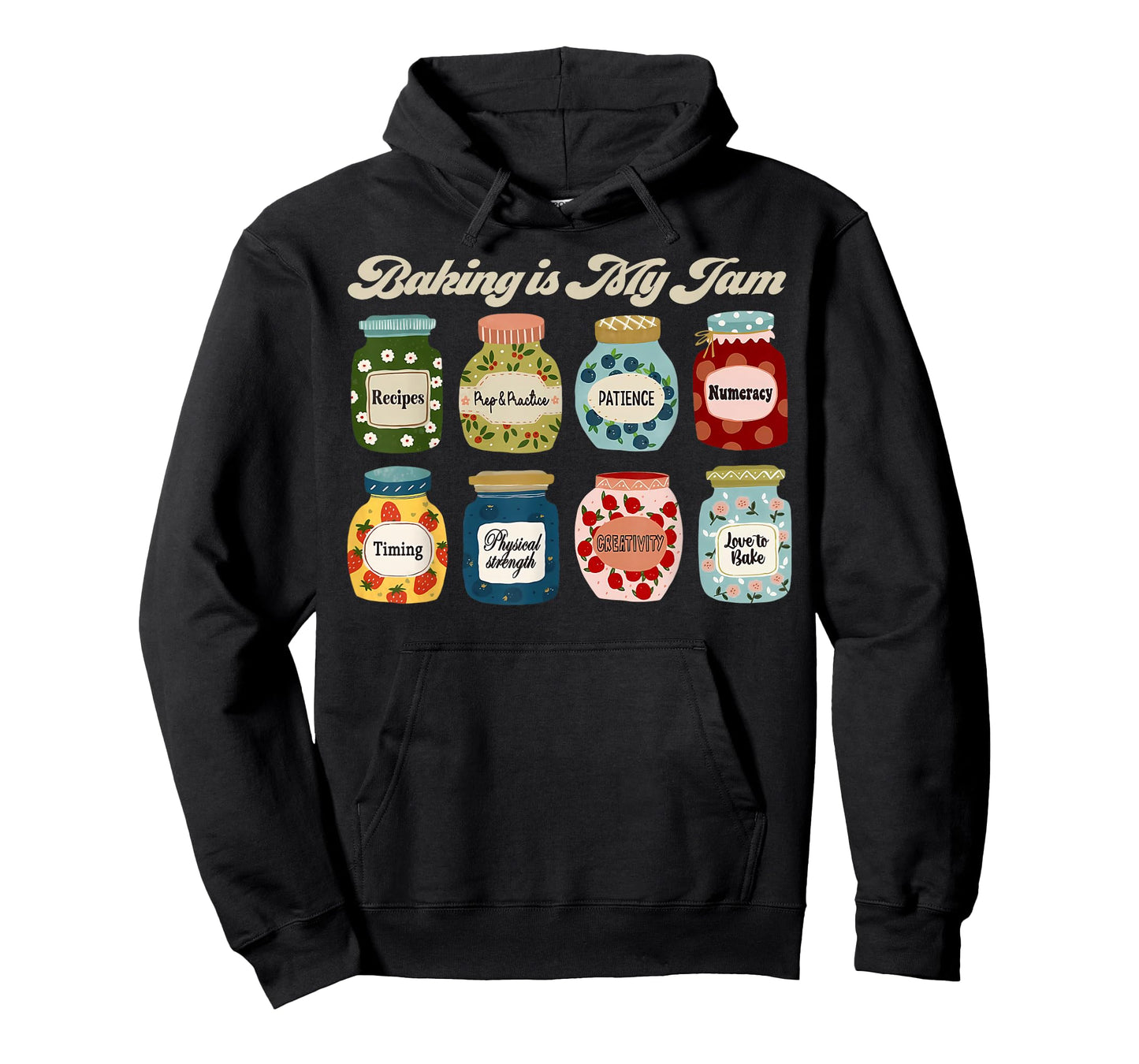 Baking is My Jam Cookie Baker Pastry Chef Bread Lover T-Shirt