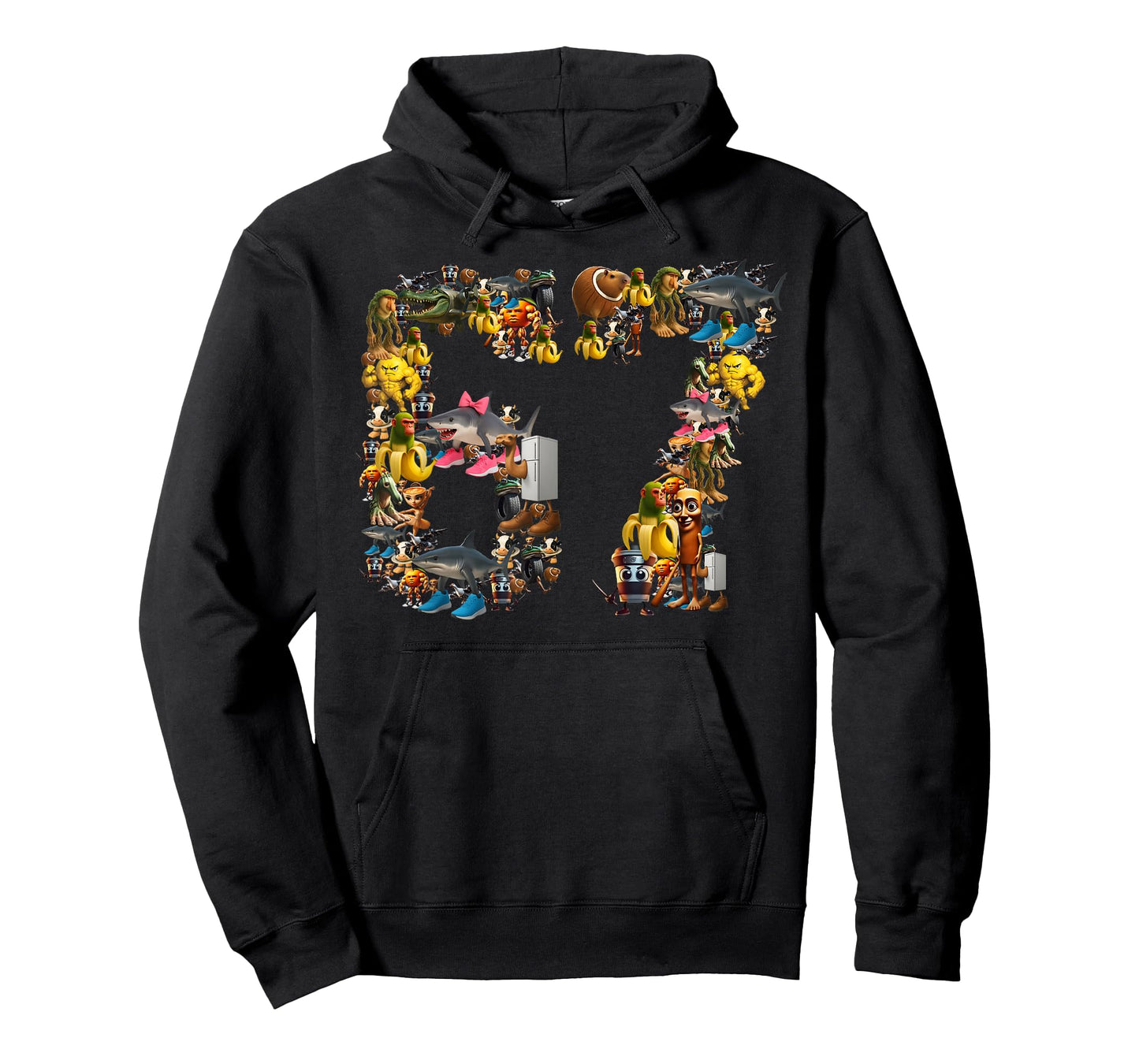 67 Six Seven Birthday Meme Viral Italian Brainrot Halloween T-Shirt