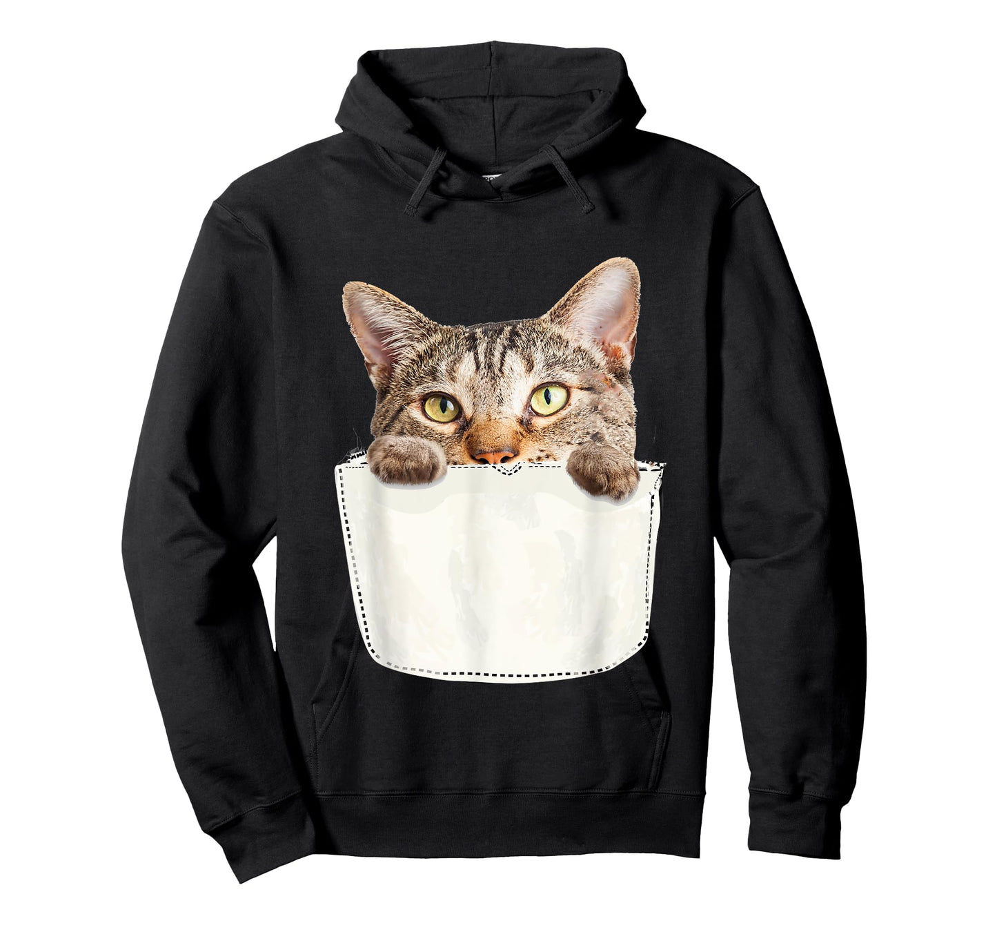 Kangaroo Pocket Cat Tshirt Baby Kitten In Pouch Shirt Men Women Girls Kids T-Shirt
