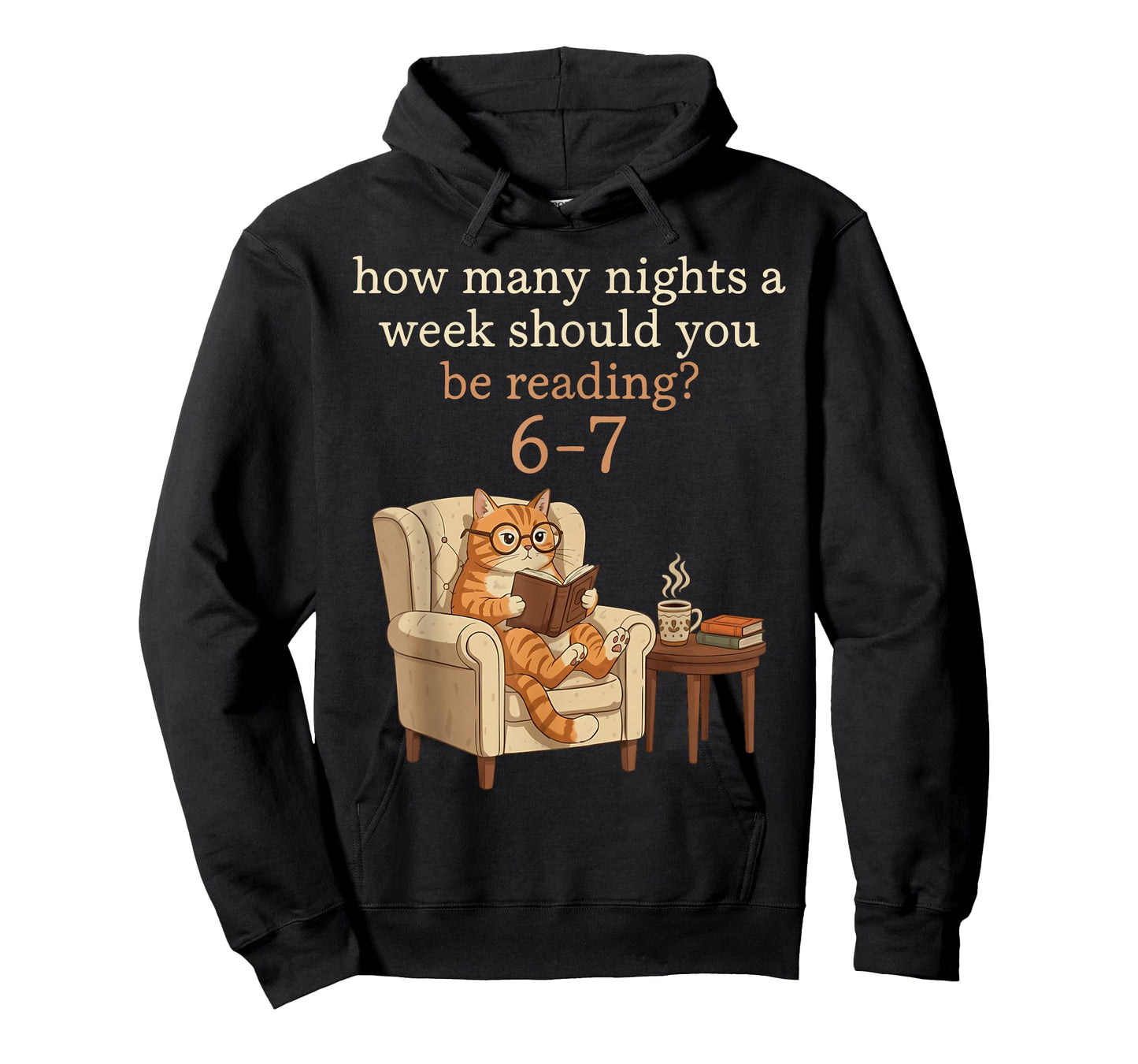 Funny Cat Reading 6-7 Meme English Teacher Book Lover Humor T-Shirt
