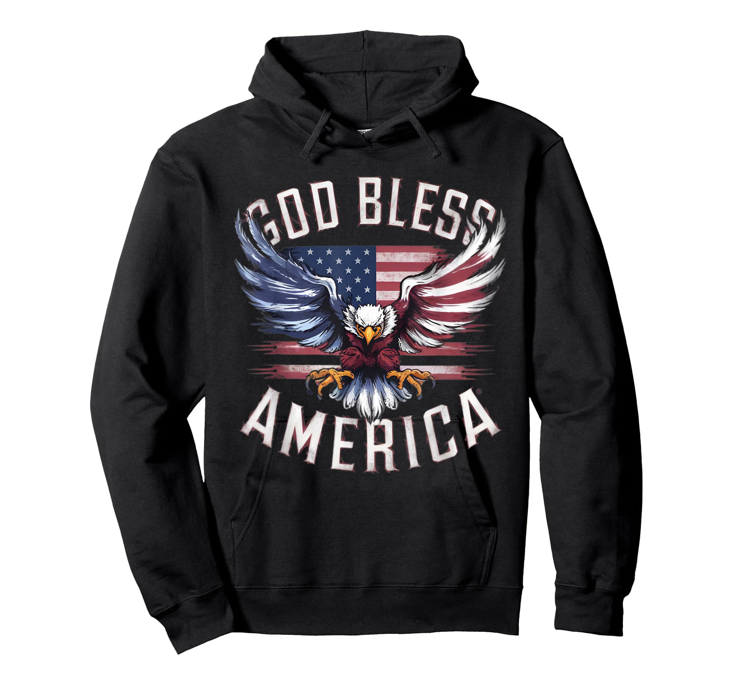 God Bless America eagle usa flag 4th of July T-Shirt