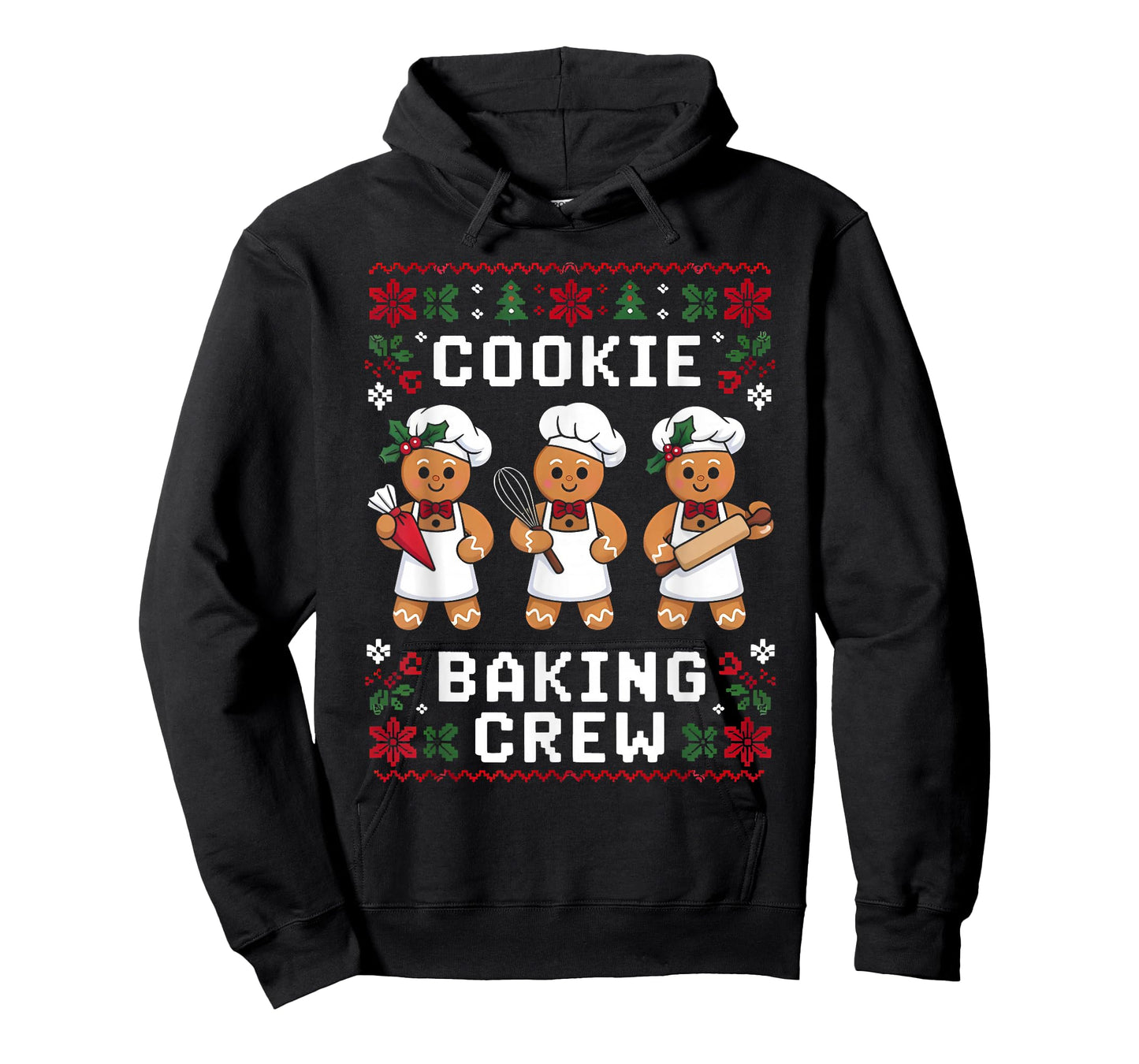 Christmas Cookie Baking Crew Family Baking Funny T-Shirt
