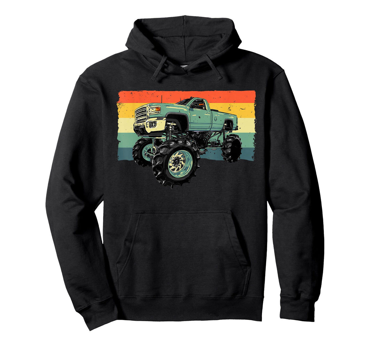 Cool Monster Truck For Men Women Toddler Big Monster Trucks T-Shirt
