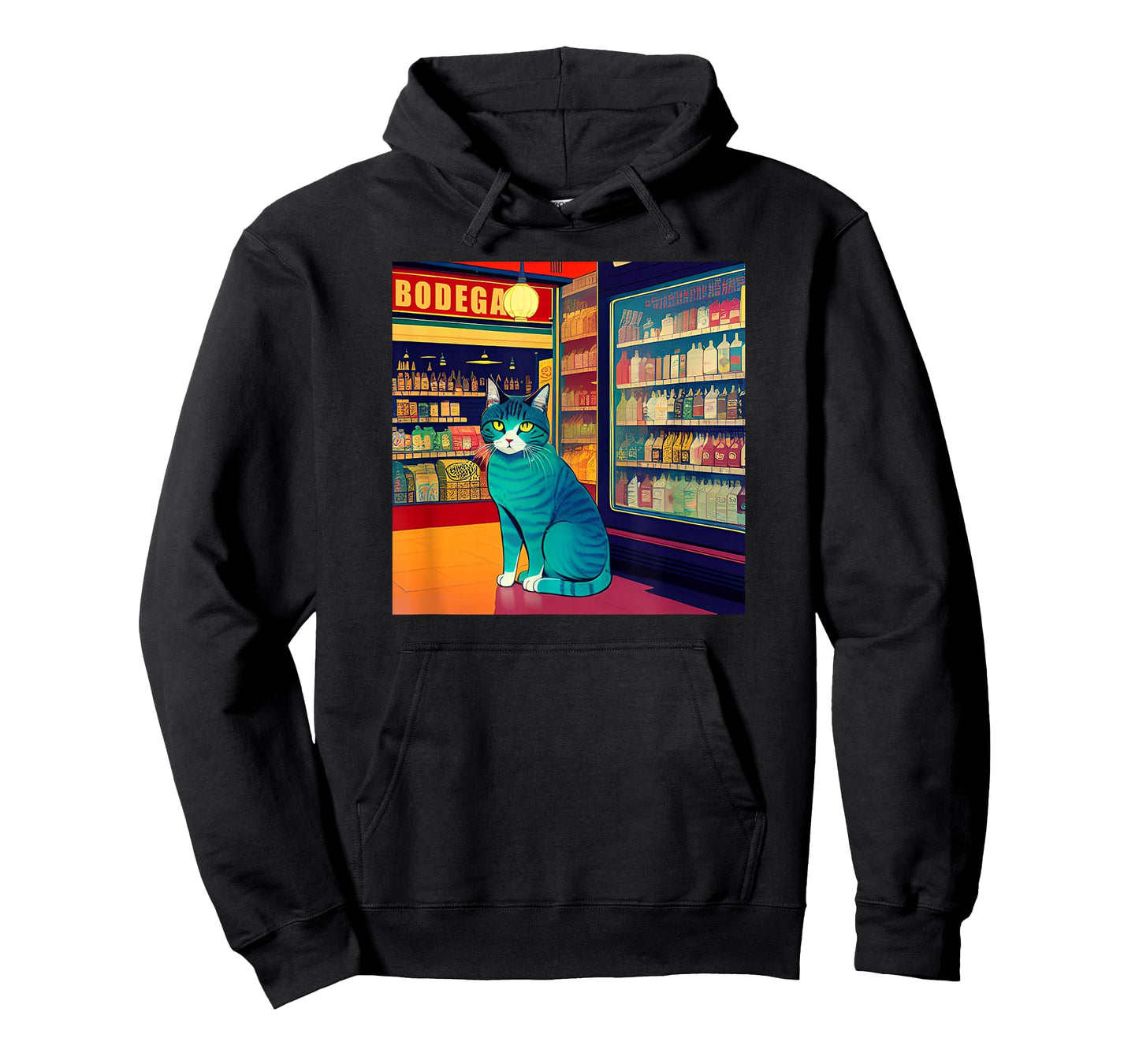 Cool Bodega Cat Meme Store Cat Men Women Kids T-Shirt