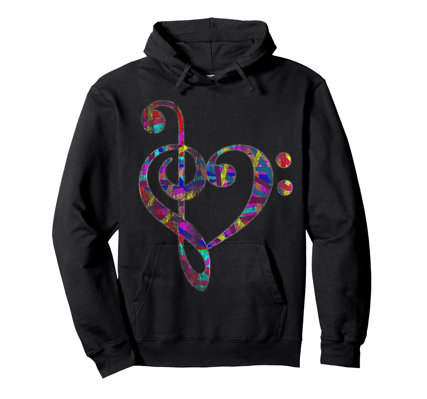 Bass Clef Musician Valentines Day Gifts Treble Clef T-Shirt