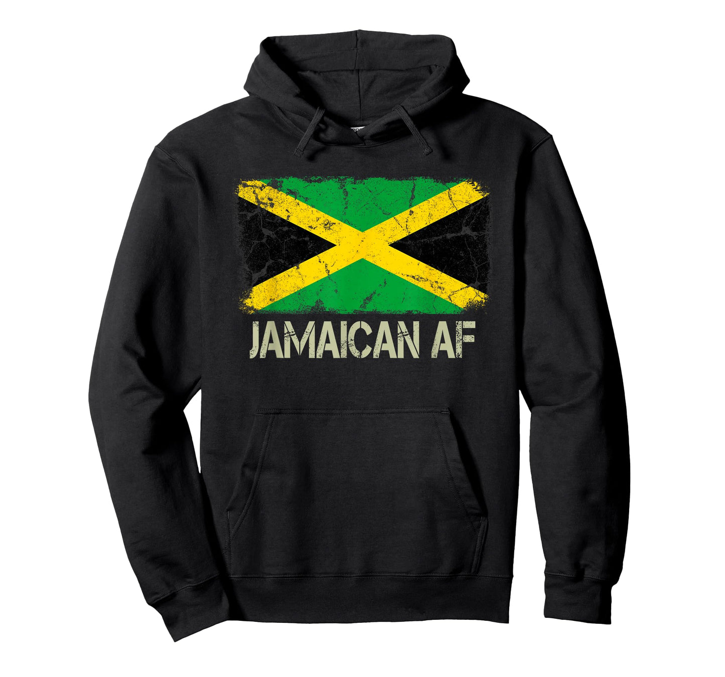 Jamaican AF Flag Funny Jamaican American Family Heritage T-Shirt