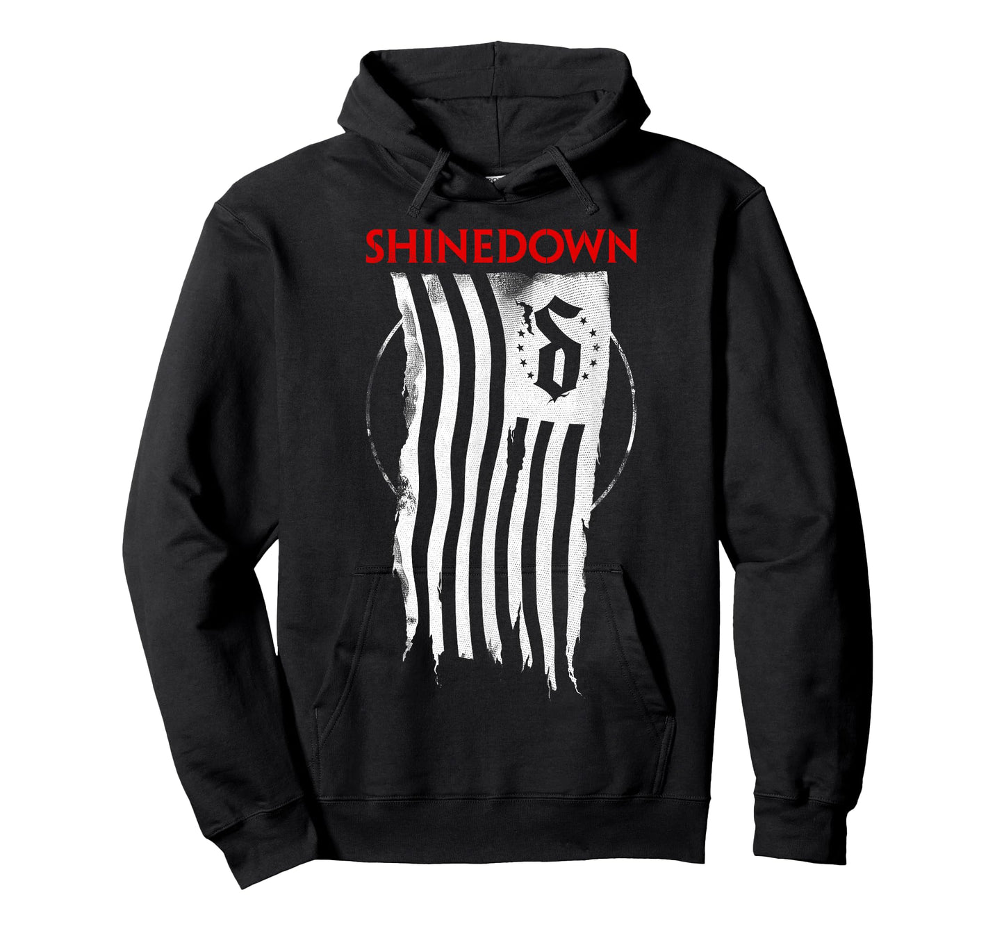 Shinedown Shredded Flag T-Shirt