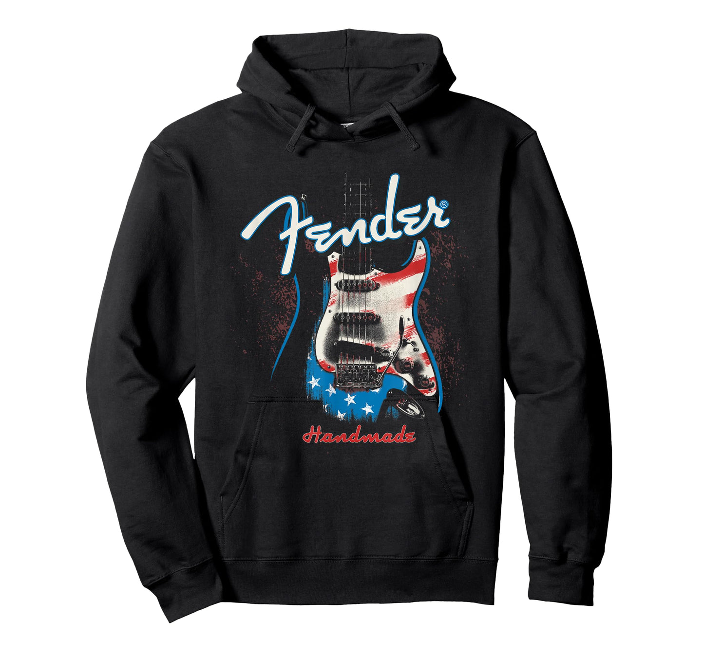 Fender Handmade Guitars 4th of July American Flag T-Shirt