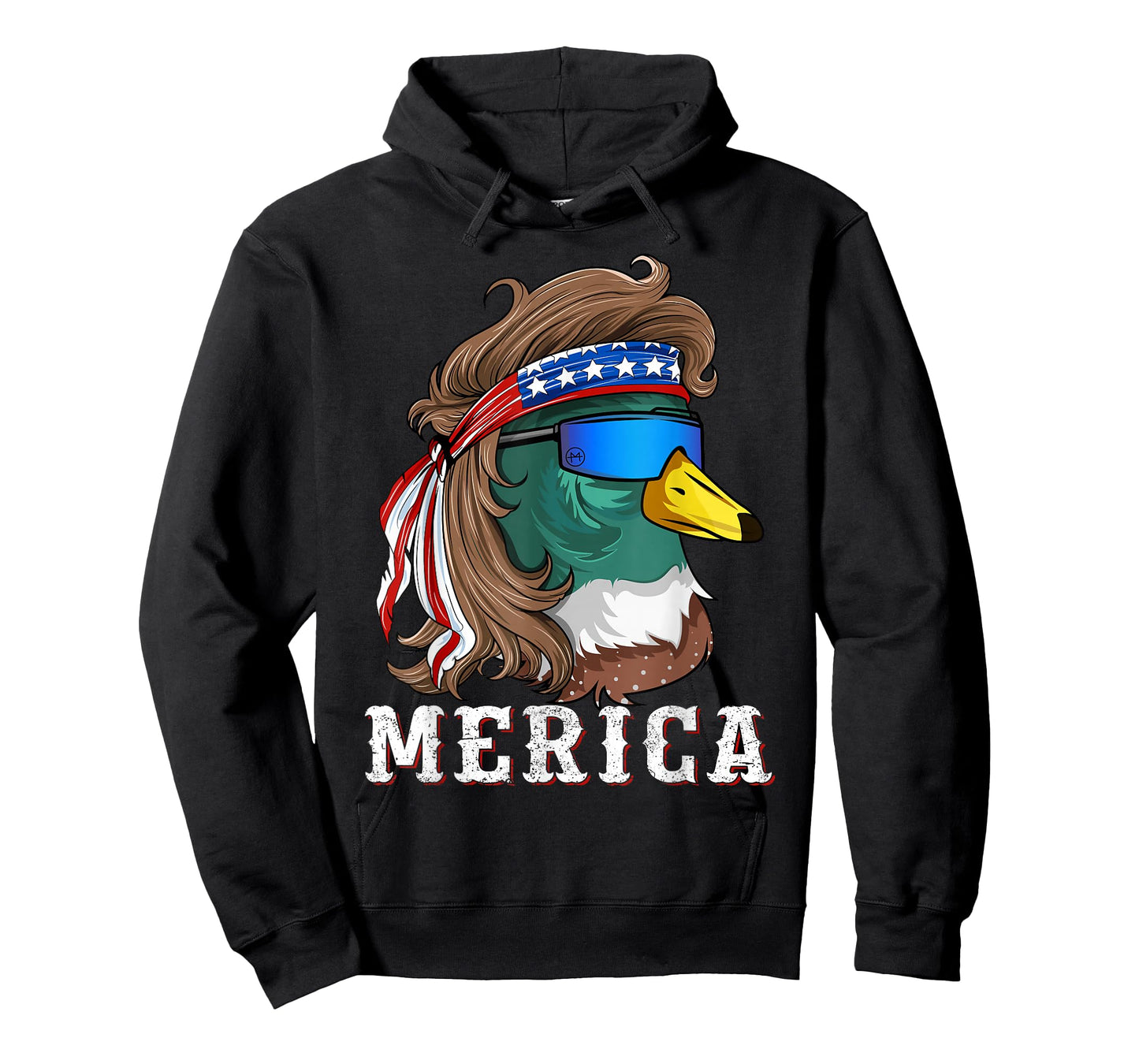 Patriotic Mallard Duck Hunting American Waterfowl Hunter T-Shirt