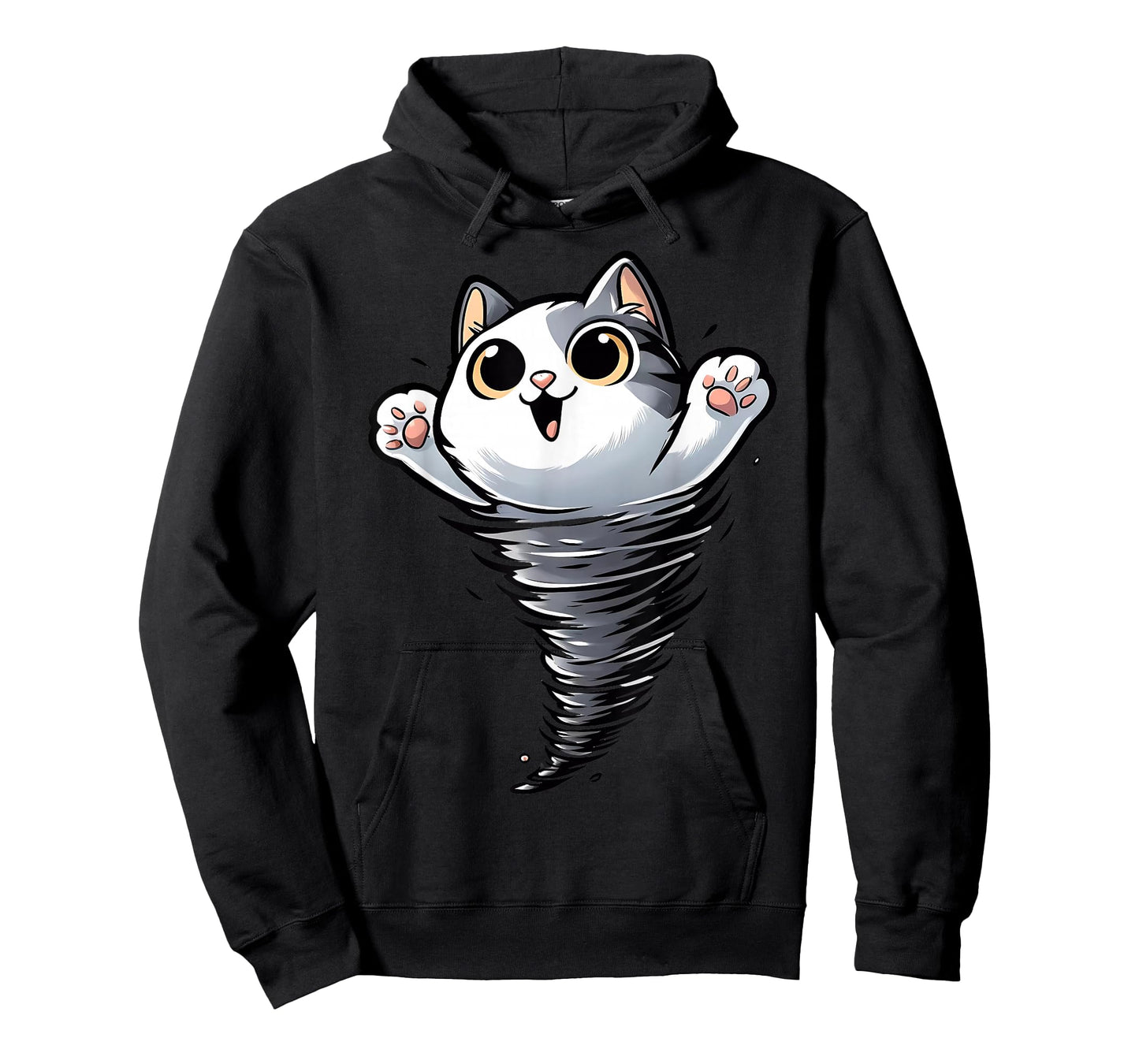 Funny Cat Tornado Storm Chasers Meteorologist Animal Lover T-Shirt