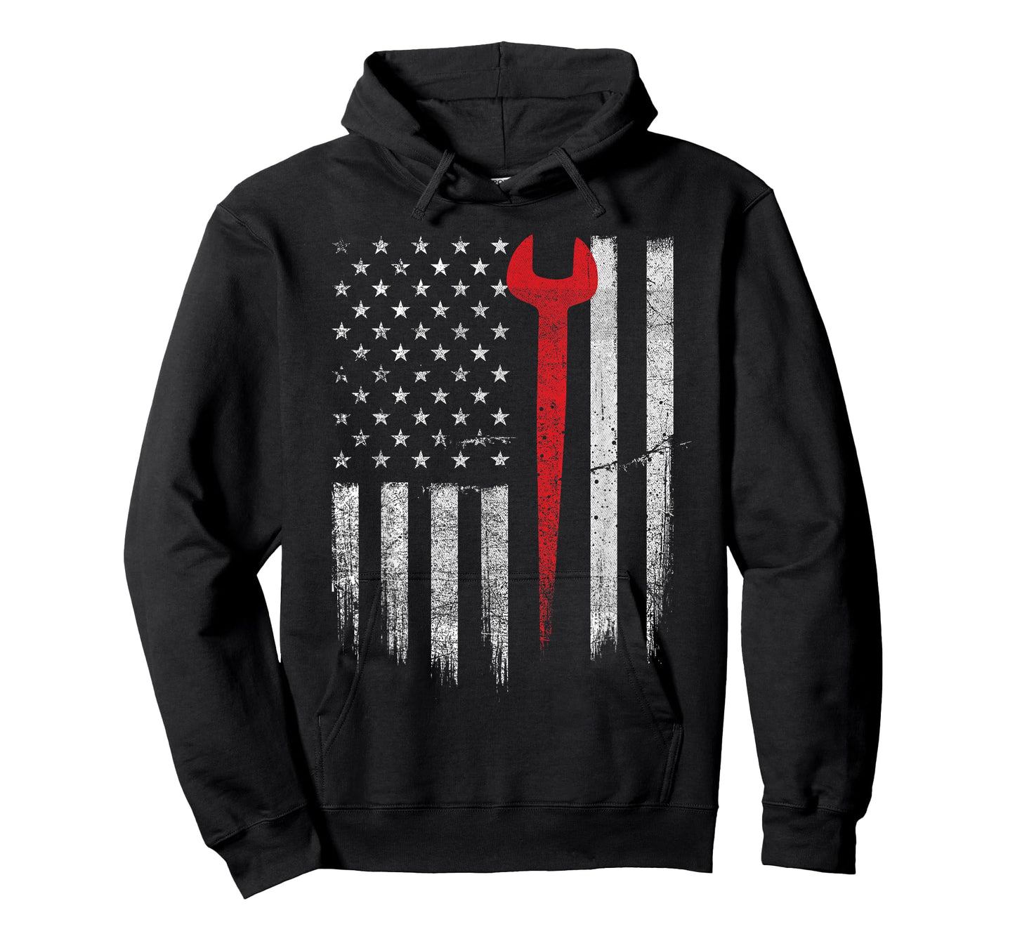 Patriotic Ironworker - USA Flag Ironworking Worker Rodbuster T-Shirt