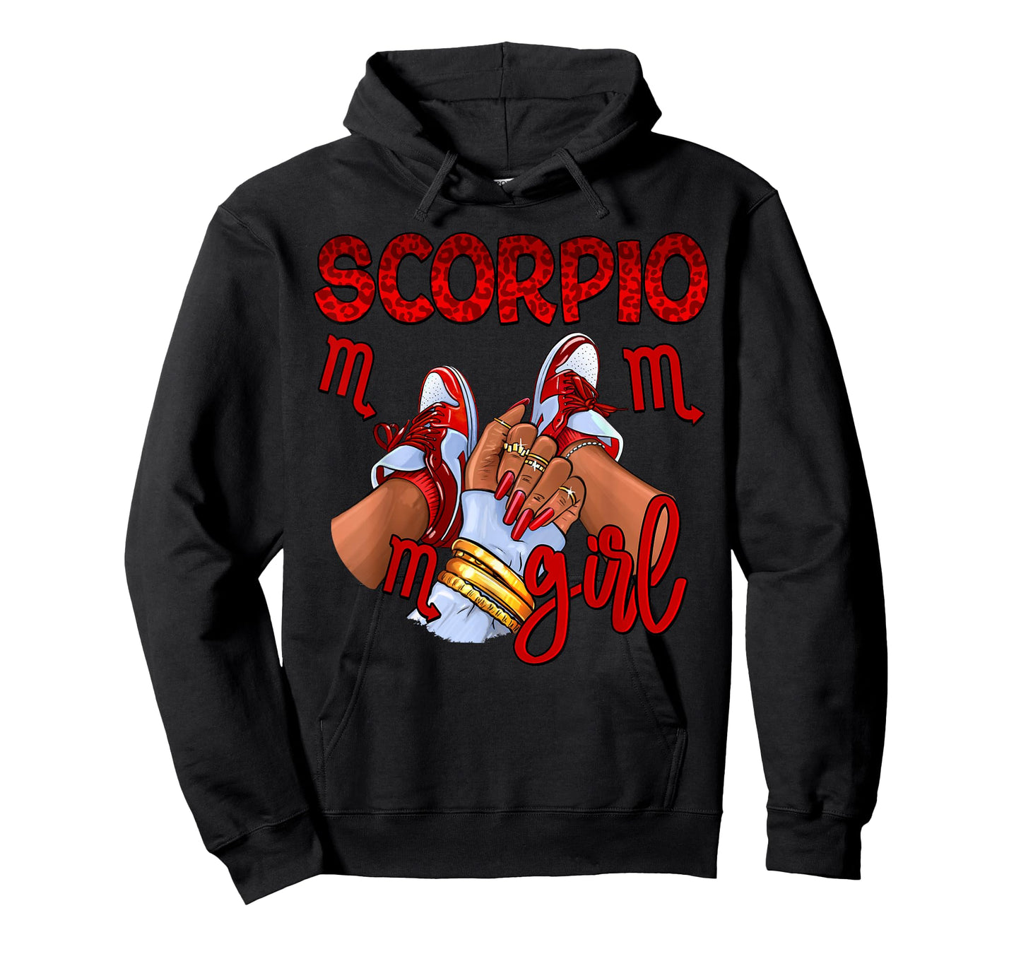 Scorpio Girl Birthday Women Sneakers Zodiac Sign Bday T-Shirt