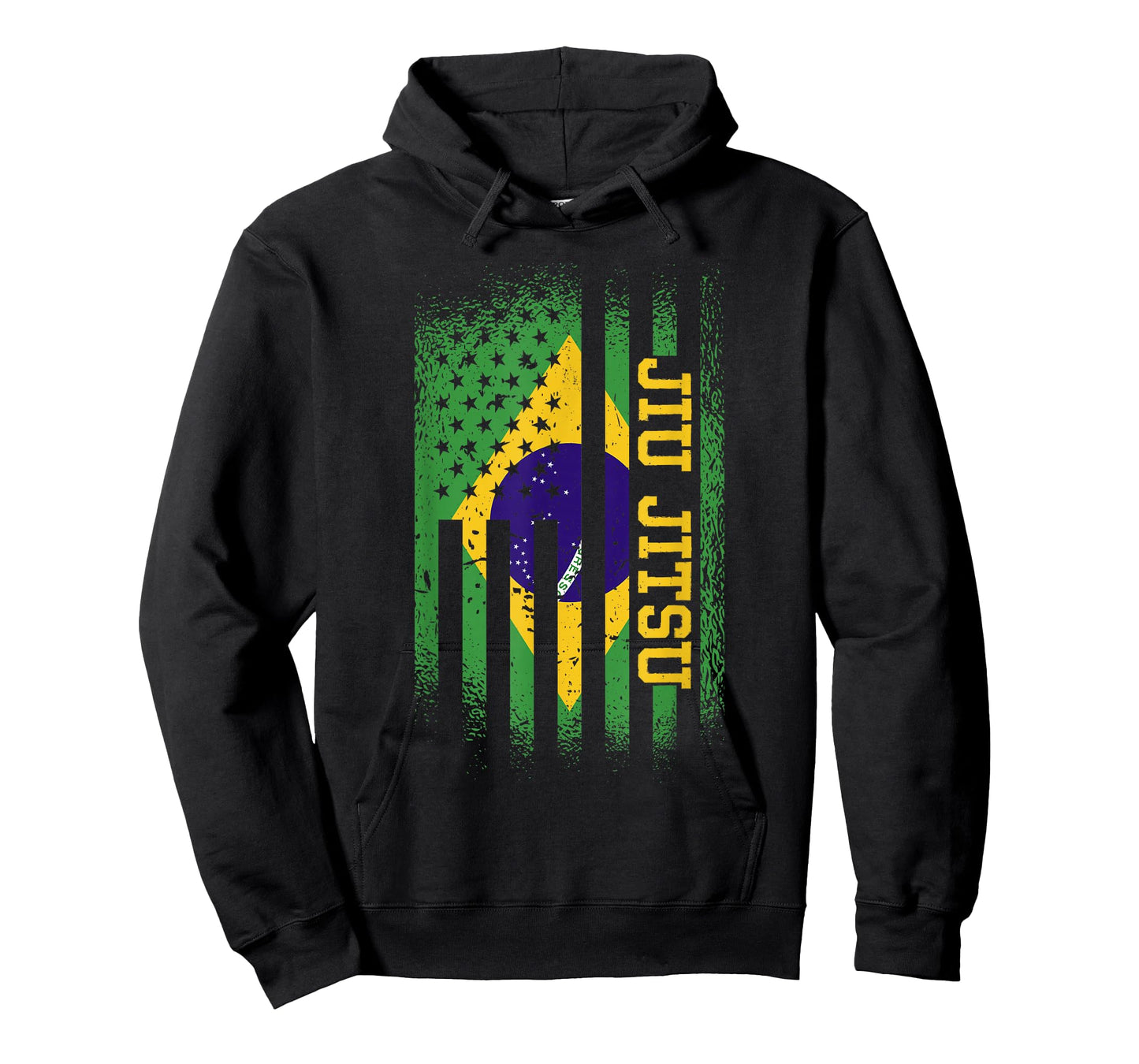 Jiu Jitsu Brasilian And American Flag, Brazilian Jujitsu T-Shirt