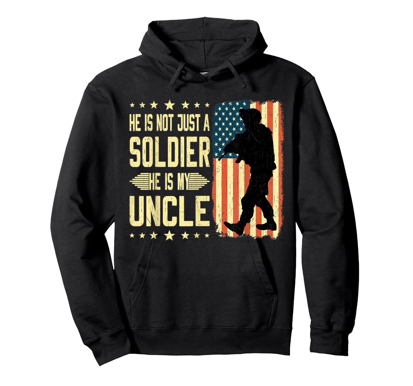 My Uncle is A Soldier Hero Proud Army Nephew Niece Military T-Shirt
