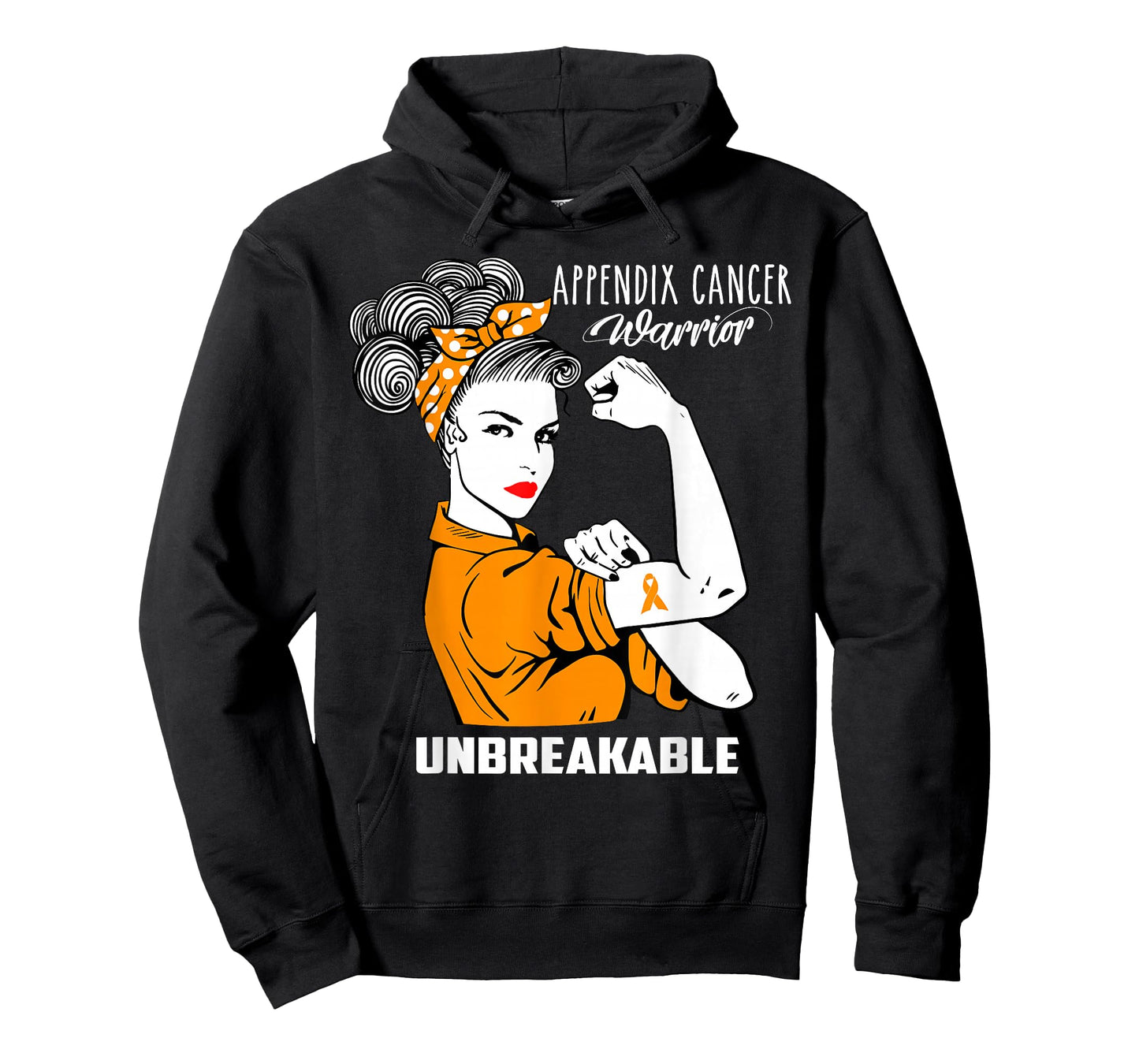 Appendix Cancer Awareness T-Shirt Unbeakable Warrior Shirt T-Shirt