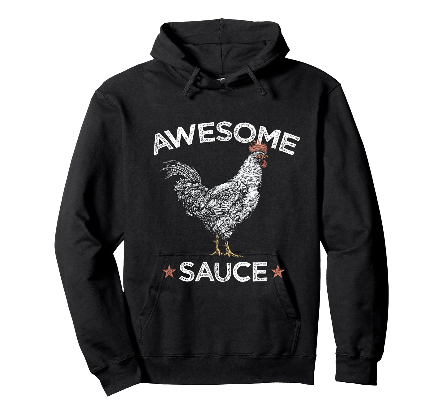 Awesome Rooster Graphic T-Shirt