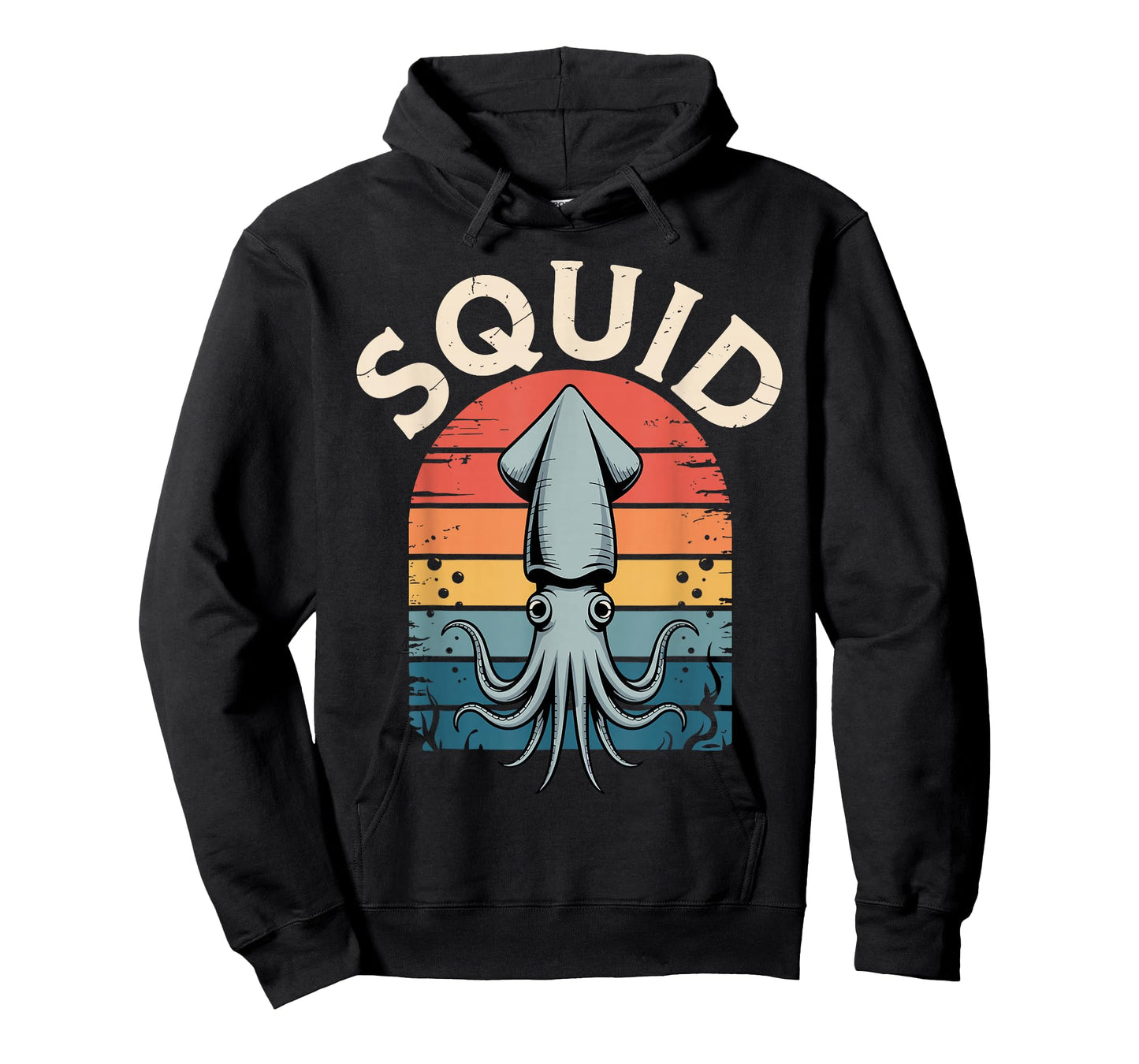 Cool Squid Art for Men Women Kids Giant Octopus Squid Lover T-Shirt