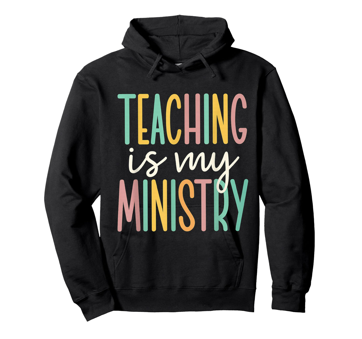 Teaching is My Ministry Flower Jesus Christian Teacher T-Shirt