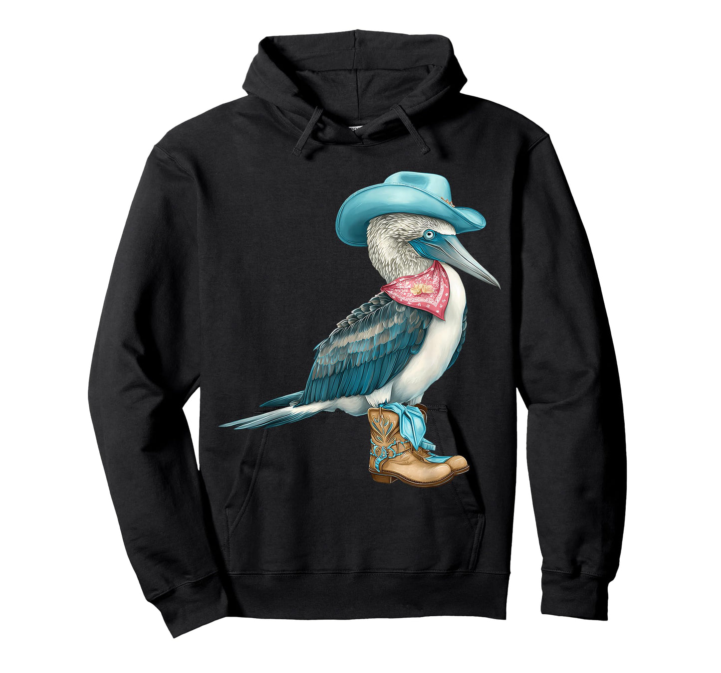 Country Cowboy Blue Footed Booby Rodeo Cowgirl Western T-Shirt