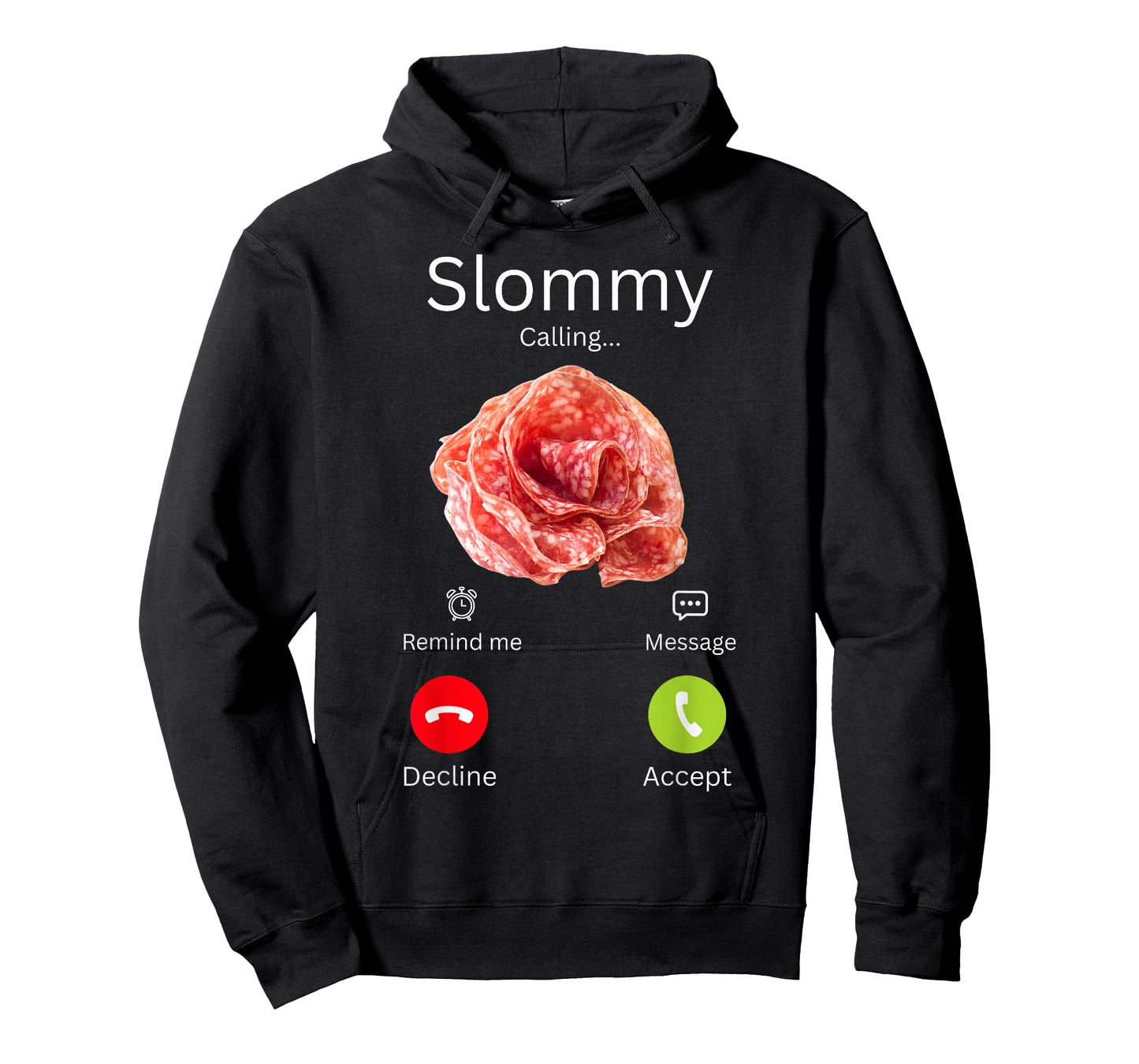 Slommy is Calling Misspelled Salami Funny Gen Z Meme T-Shirt