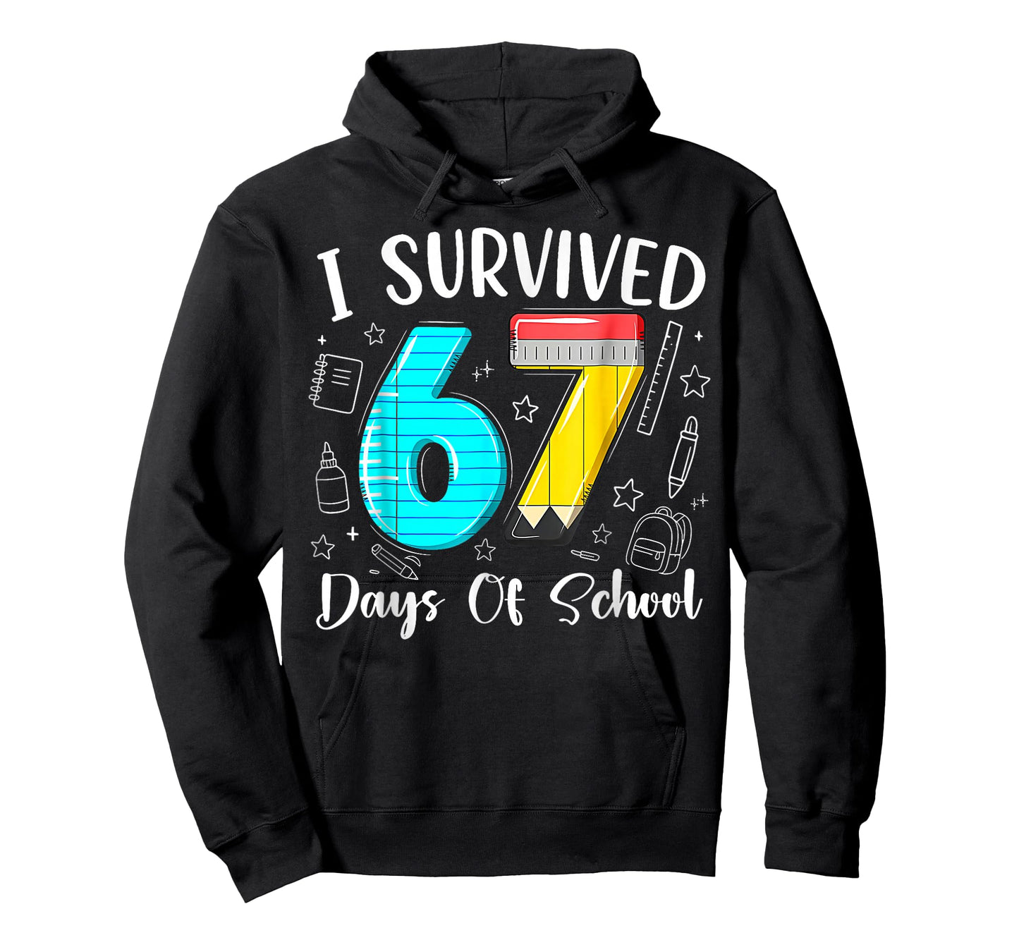 I Survived 67 Days of School Funny 67 Meme Teacher Student T-Shirt