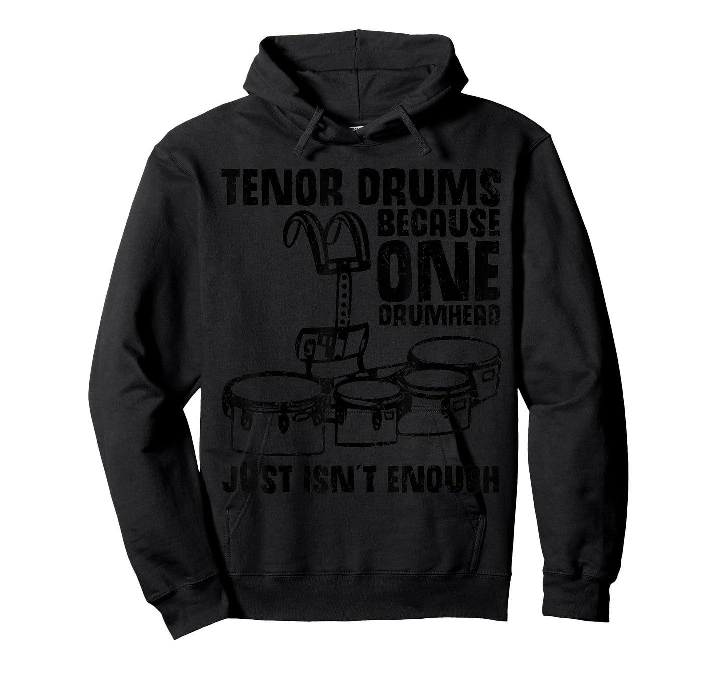 School Marching Band Tenor Drums Funny Drummer T-Shirt