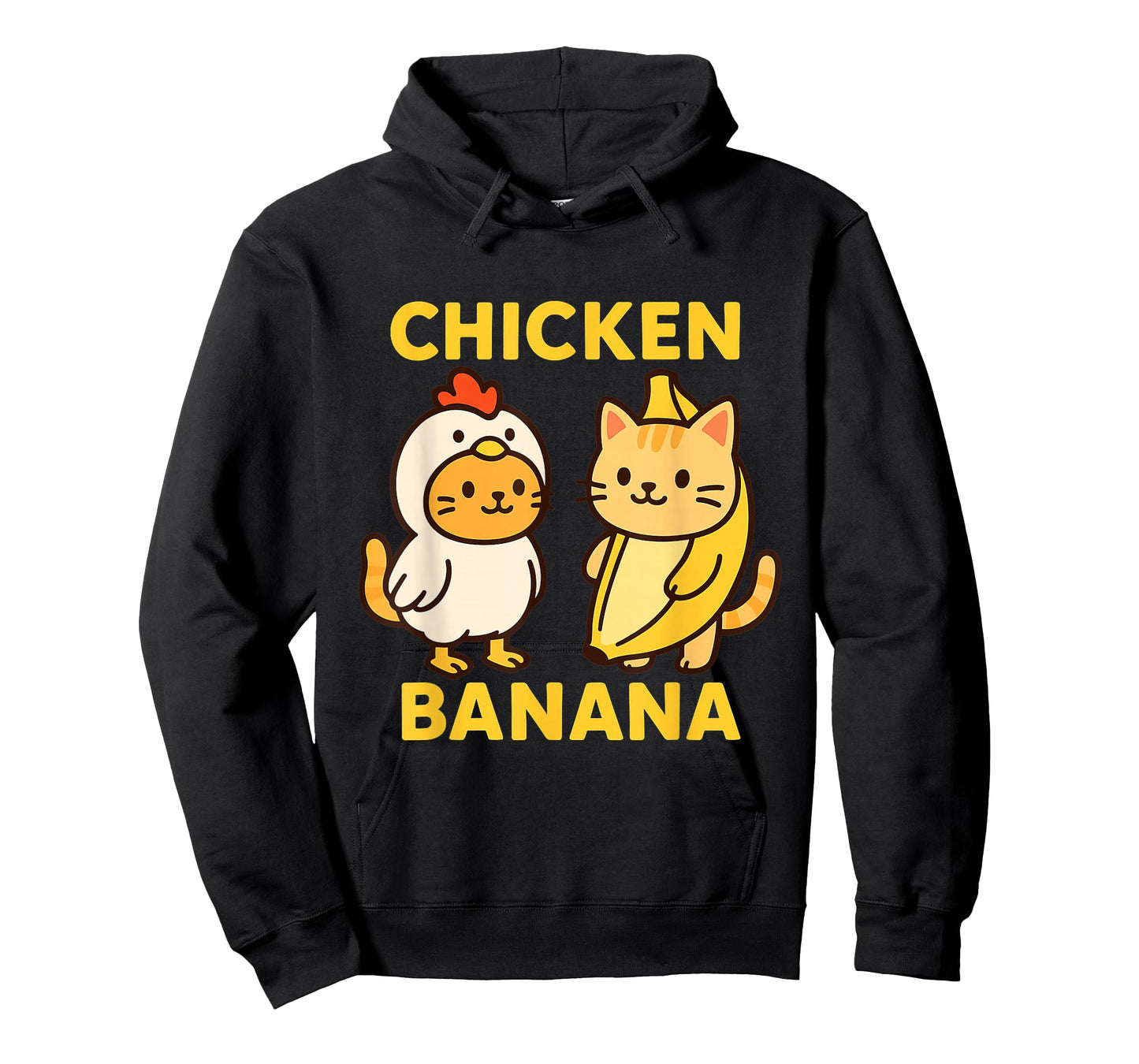 Funny Cat Chicken Banana T-Shirt