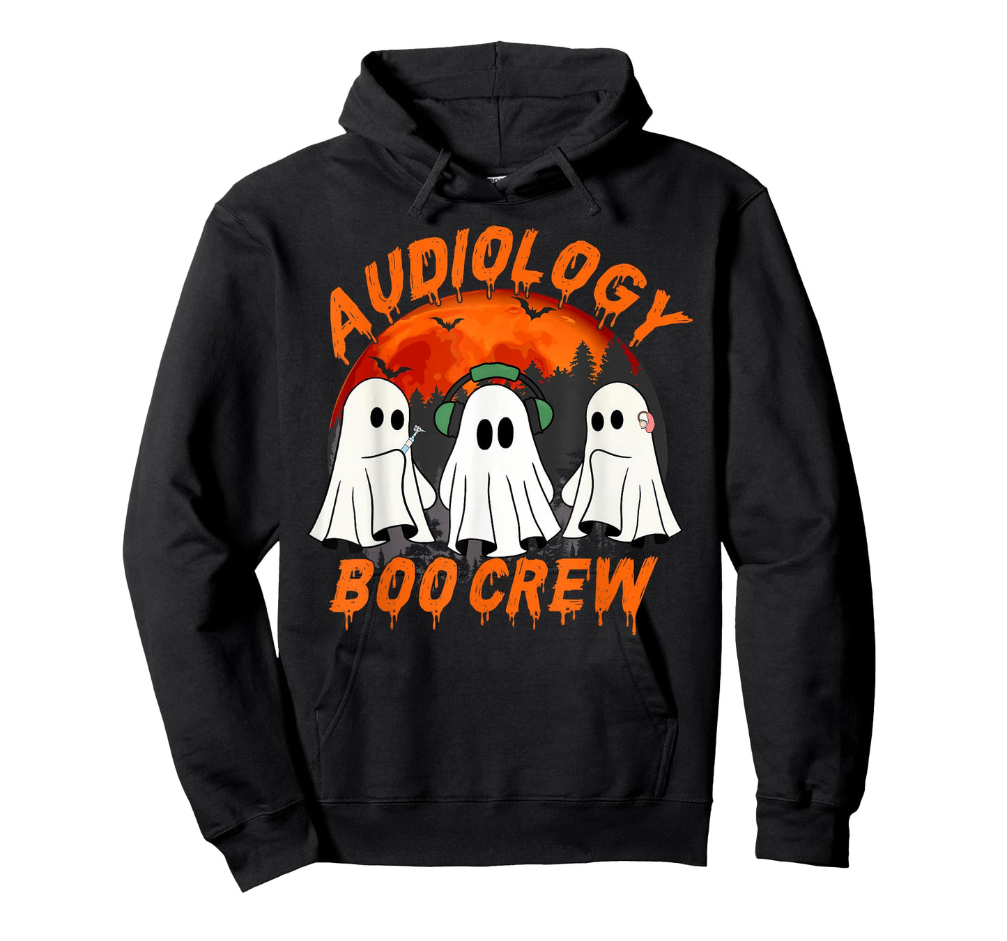 Audiologist Halloween Ghosts Tee Audiology Boo Crew T-Shirt