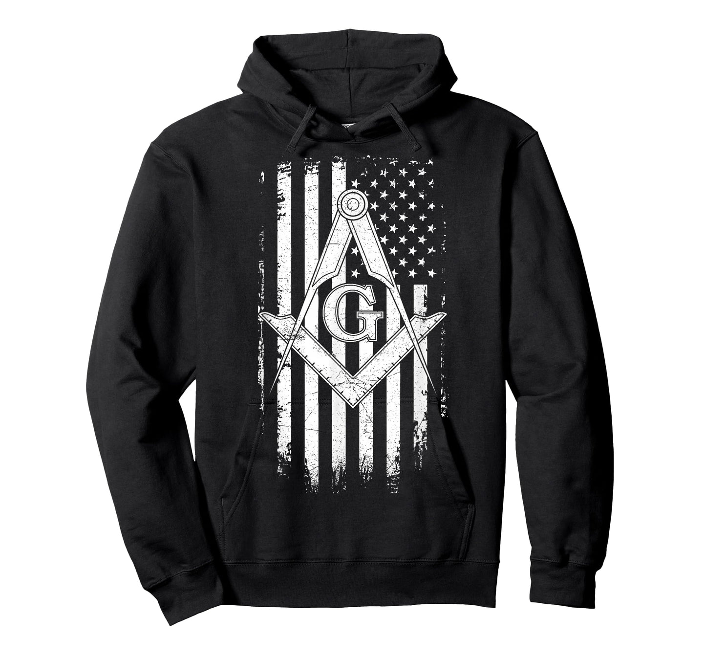 Masonic American Flag Square and Compass - Freemason T-Shirt T-Shirt