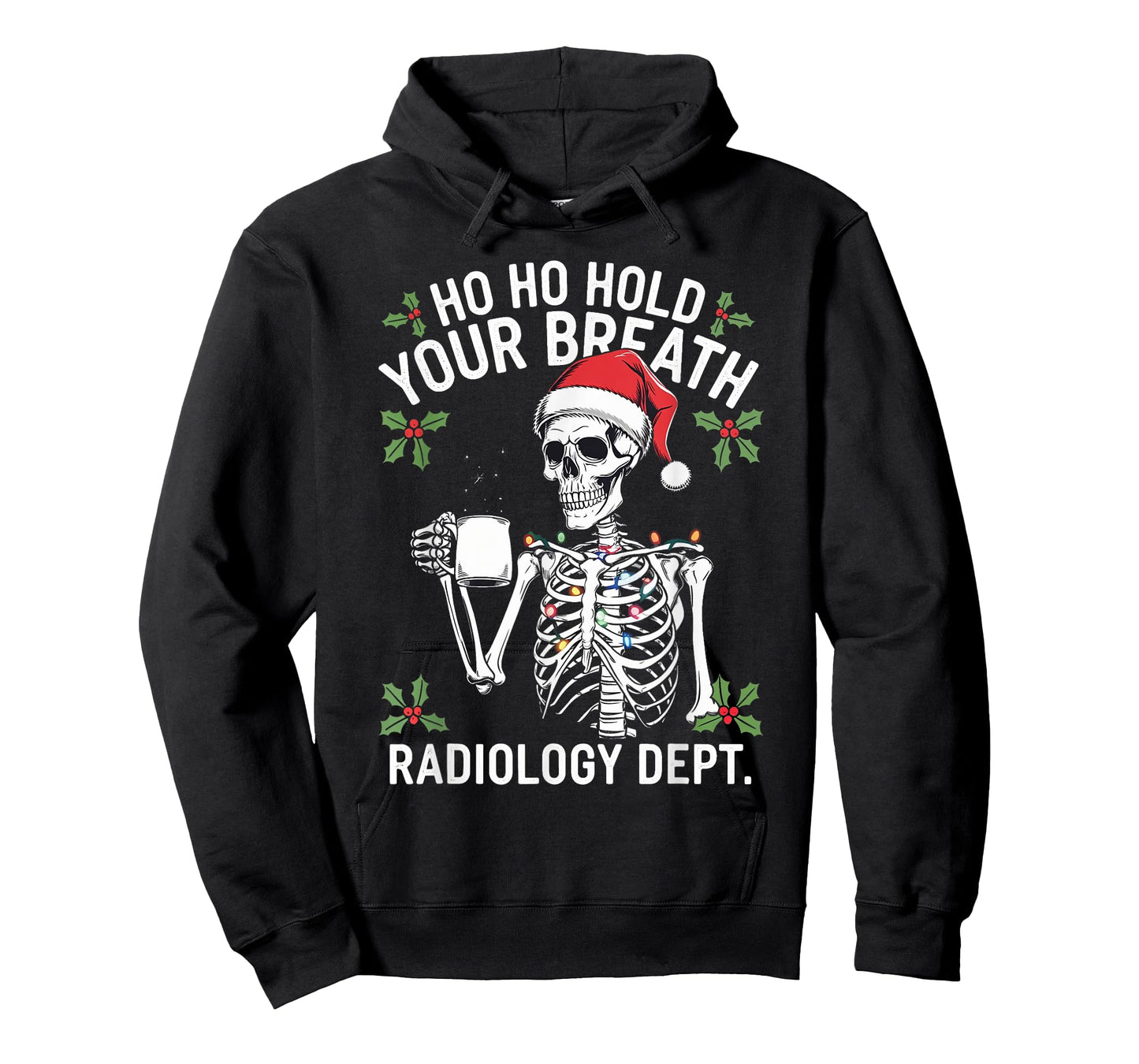 Christmas Radiology Tech Skeleton Xray Tech CT MRI Women T-Shirt