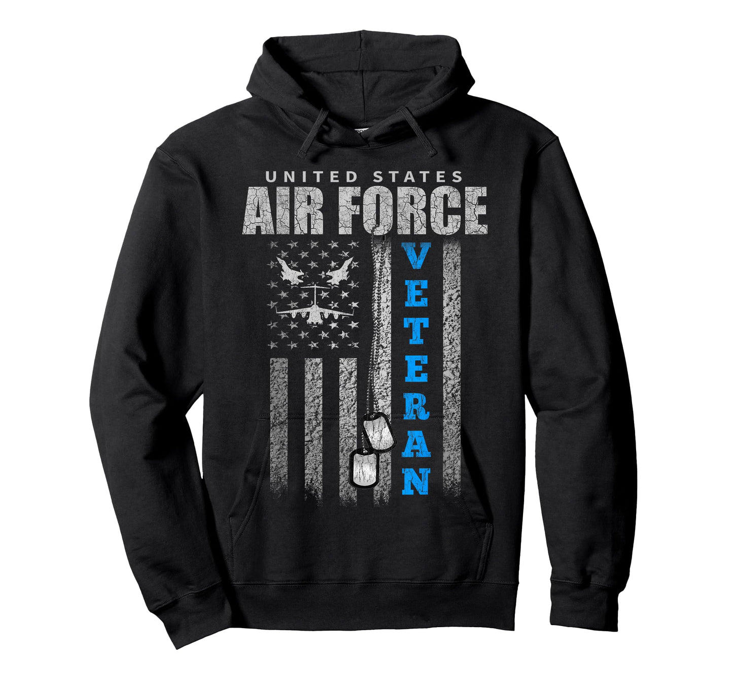 Veteran of The US Air Force USA Flag Veterans T-Shirt