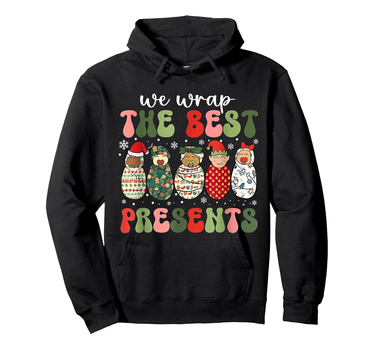 Christmas Labor & Delivery Nurse We Wrap The Best Presents T-Shirt
