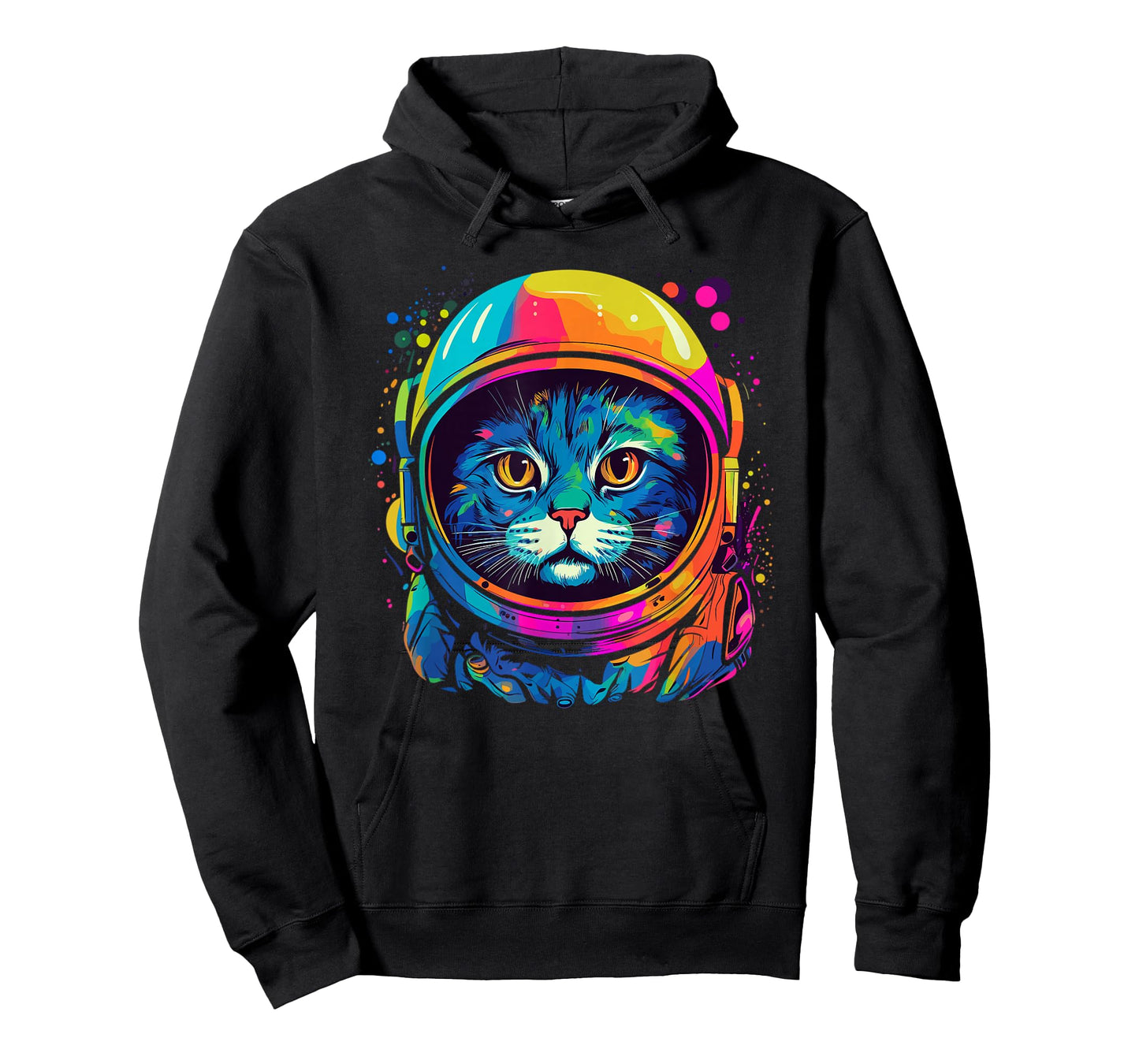 Space Gifts Cat Mom Cat Dad Men Women Kids Astronaut Space T-Shirt