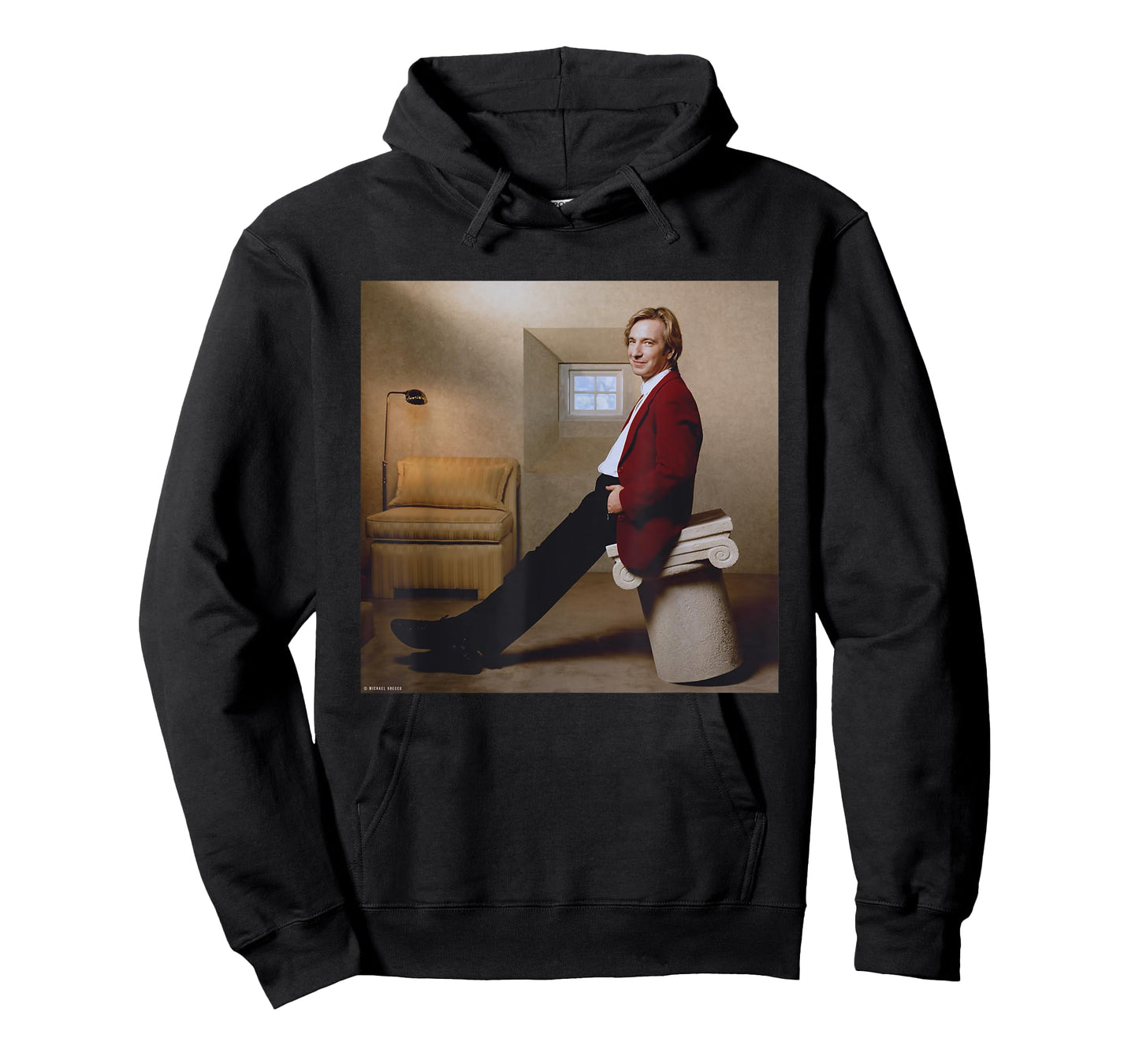 Alan Rickman Truly Madly Deeply Actor 1991 By Michael Grecco T-Shirt