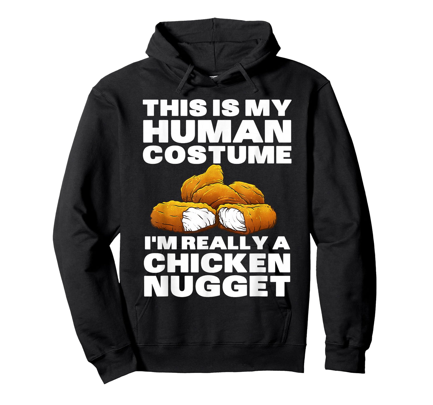 Chicken Nugget Art For Men Women Kids Chicken Nugget Costume T-Shirt