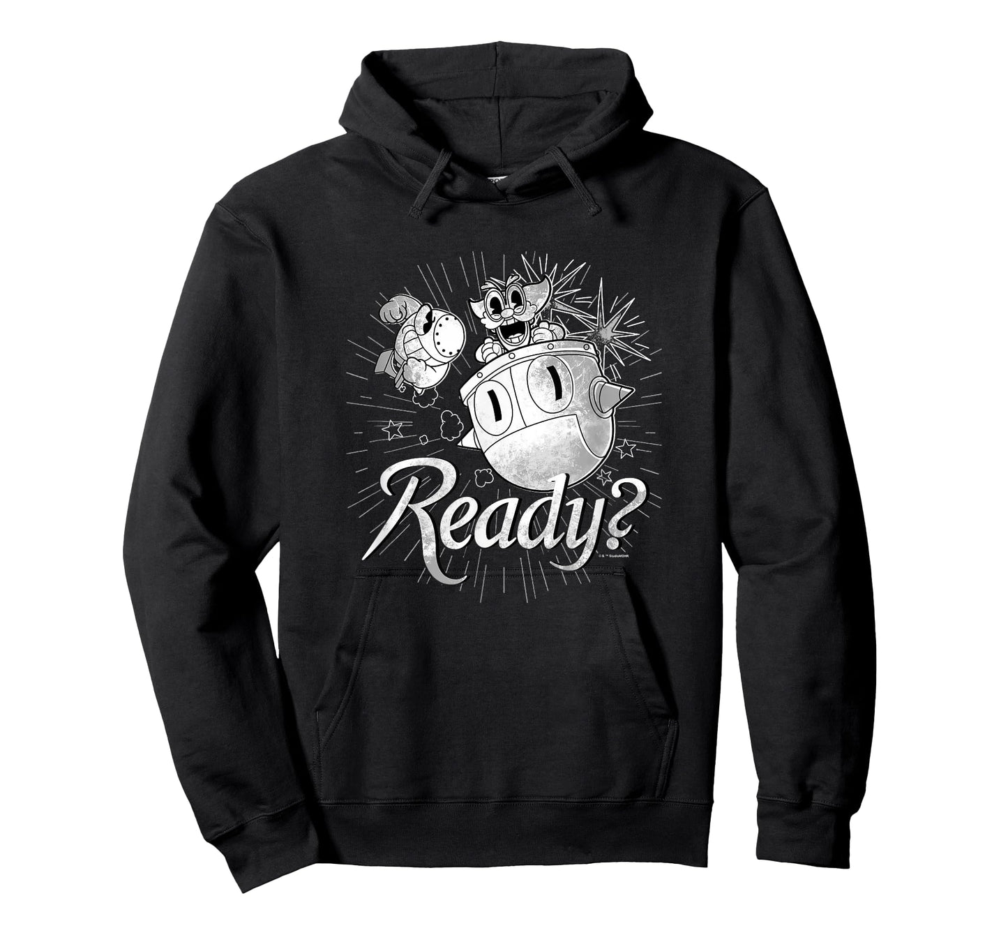 Cuphead Dr. Kahl's Robot Ready For Battle Retro Big Poster T-Shirt