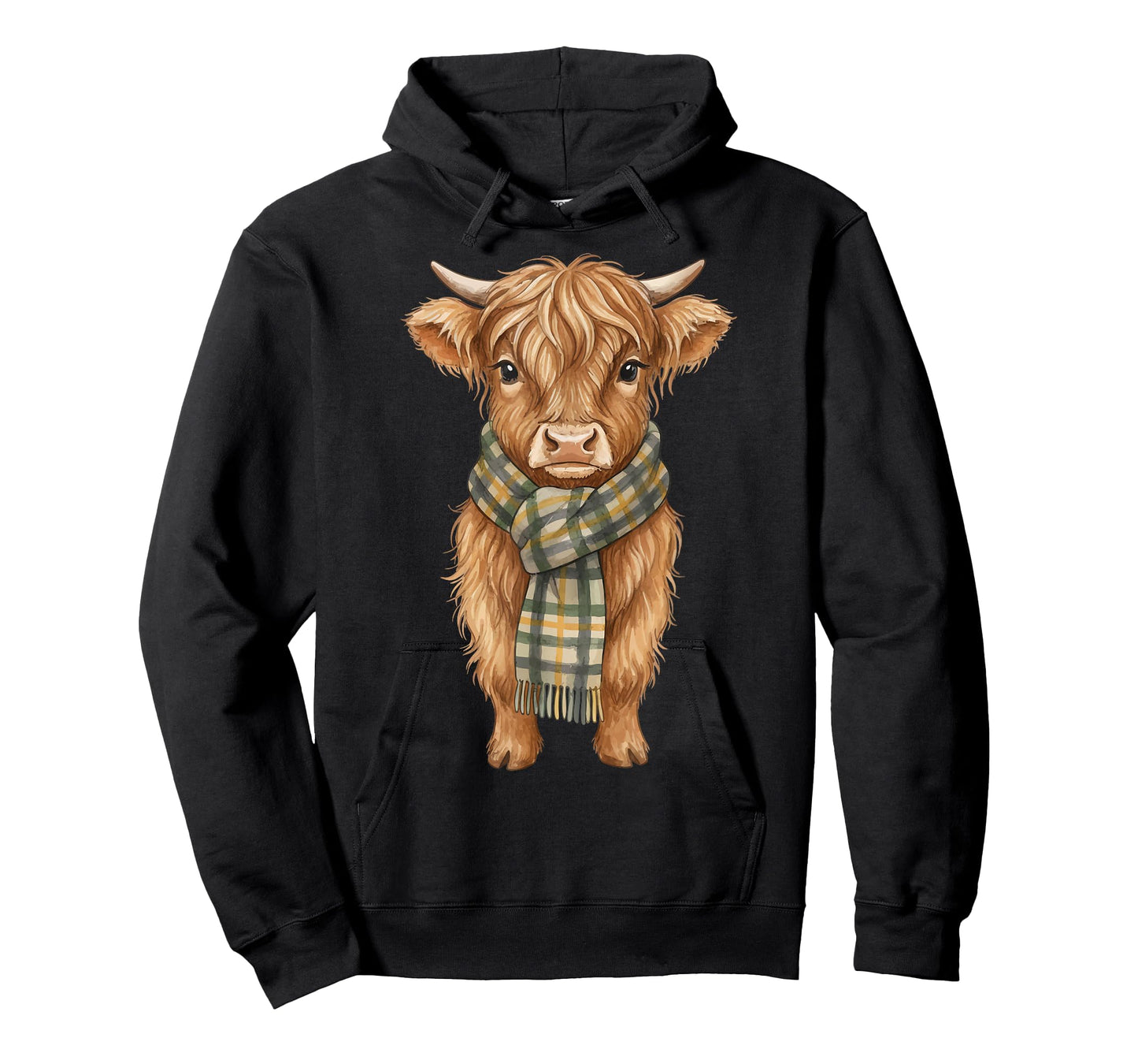 Cozy Fall Autumn Highland Cow T-Shirt