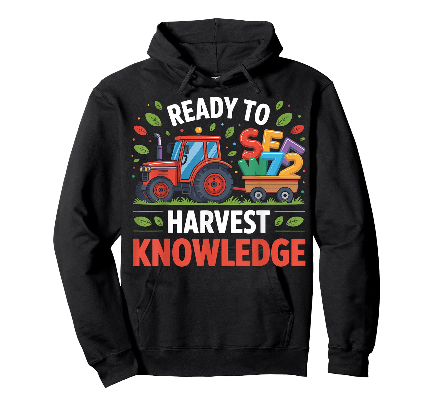Back to School Teacher Farming Tractor 100th Day Farmer Kids T-Shirt