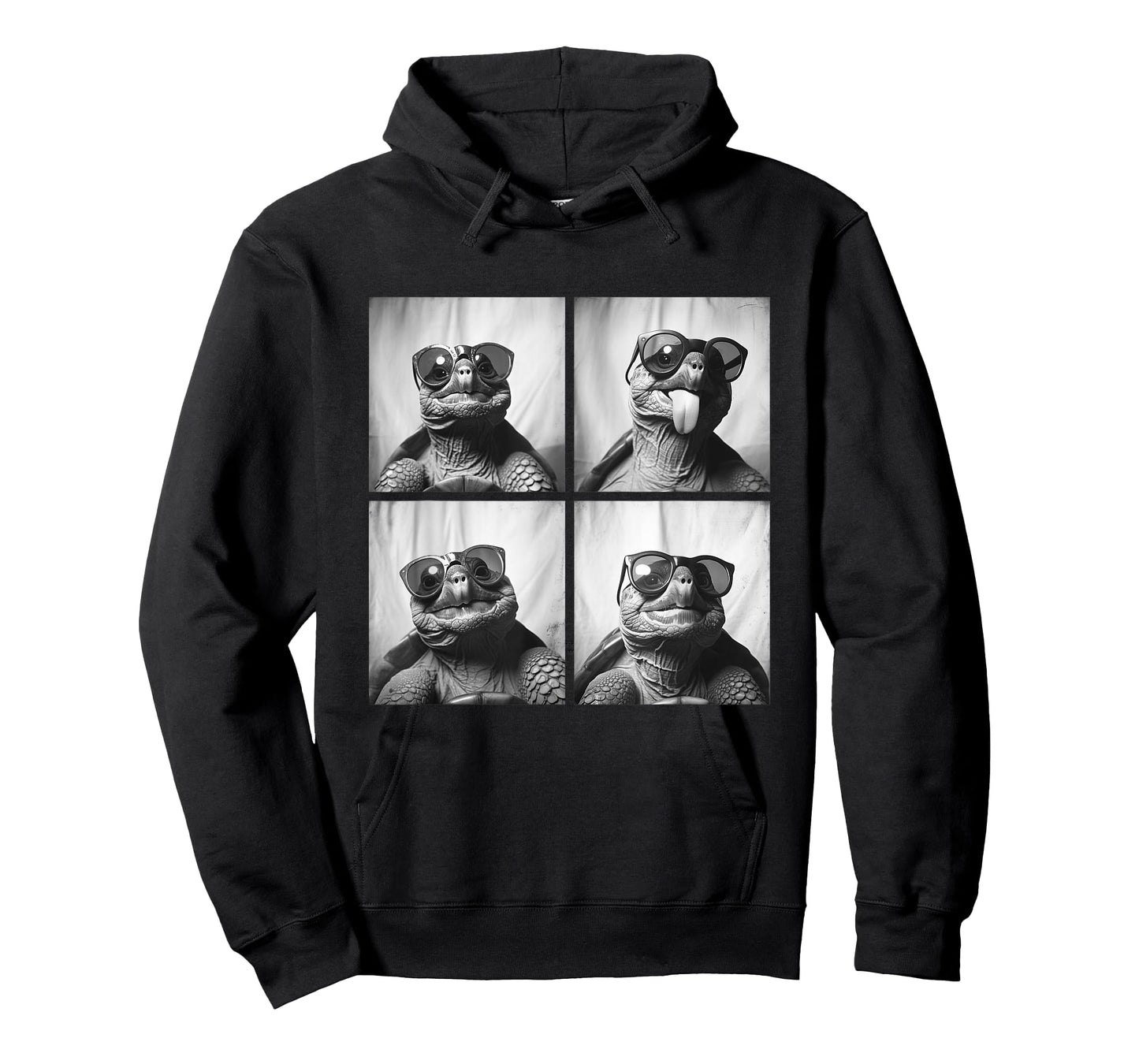 Funny Sea Turtles with Sunglasses Photo Booth Memes T-Shirt
