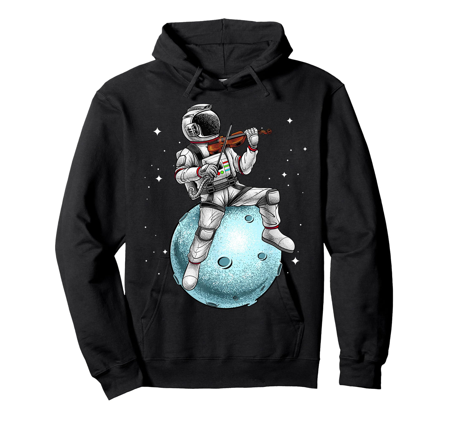 Cool Violin Player For Men Women Astronaut Music Lover Viola T-Shirt