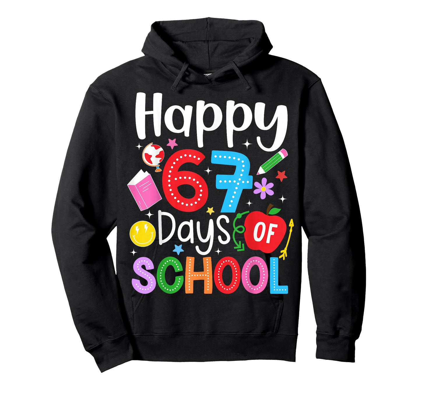 Happy 67 Days of School Funny Six Seven Meme Teacher Kids T-Shirt