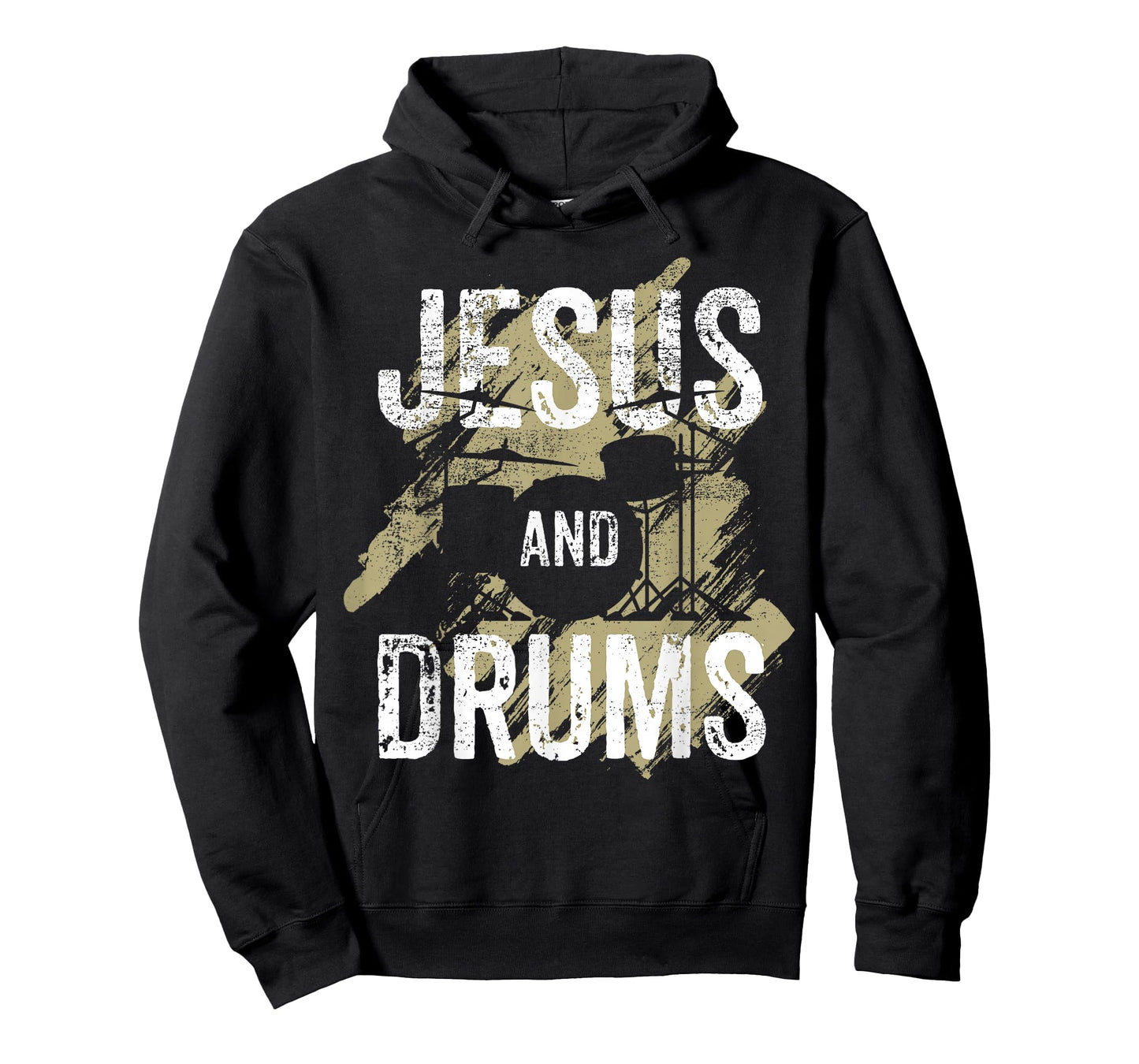Church Drumming - Jesus & Drums - Christian Drummer T-Shirt