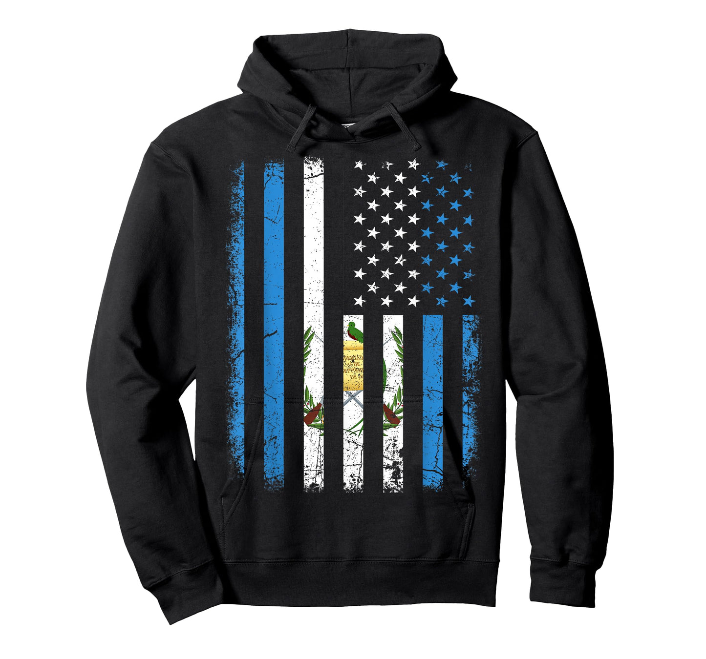 Guatemalan American Flag Guatemalan Roots Guatemala America T-Shirt