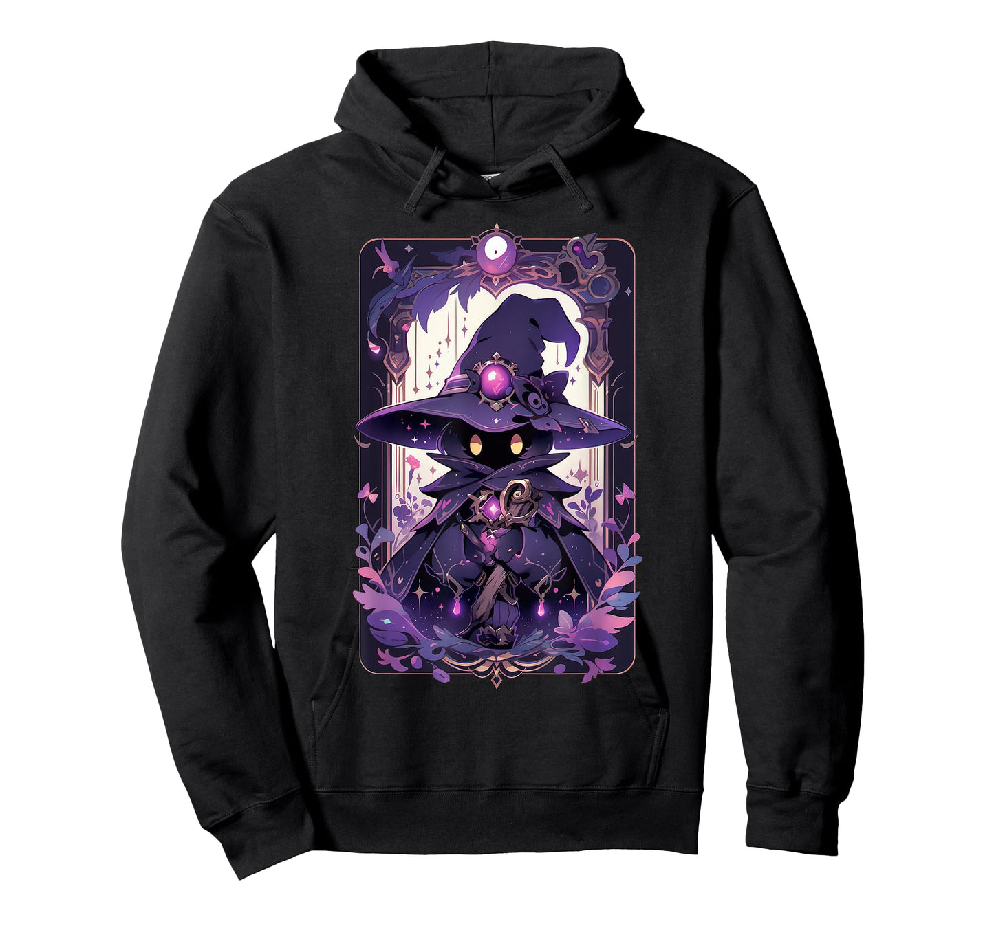 Cute Magician Anime Pastel Goth Tarot Card T-Shirt
