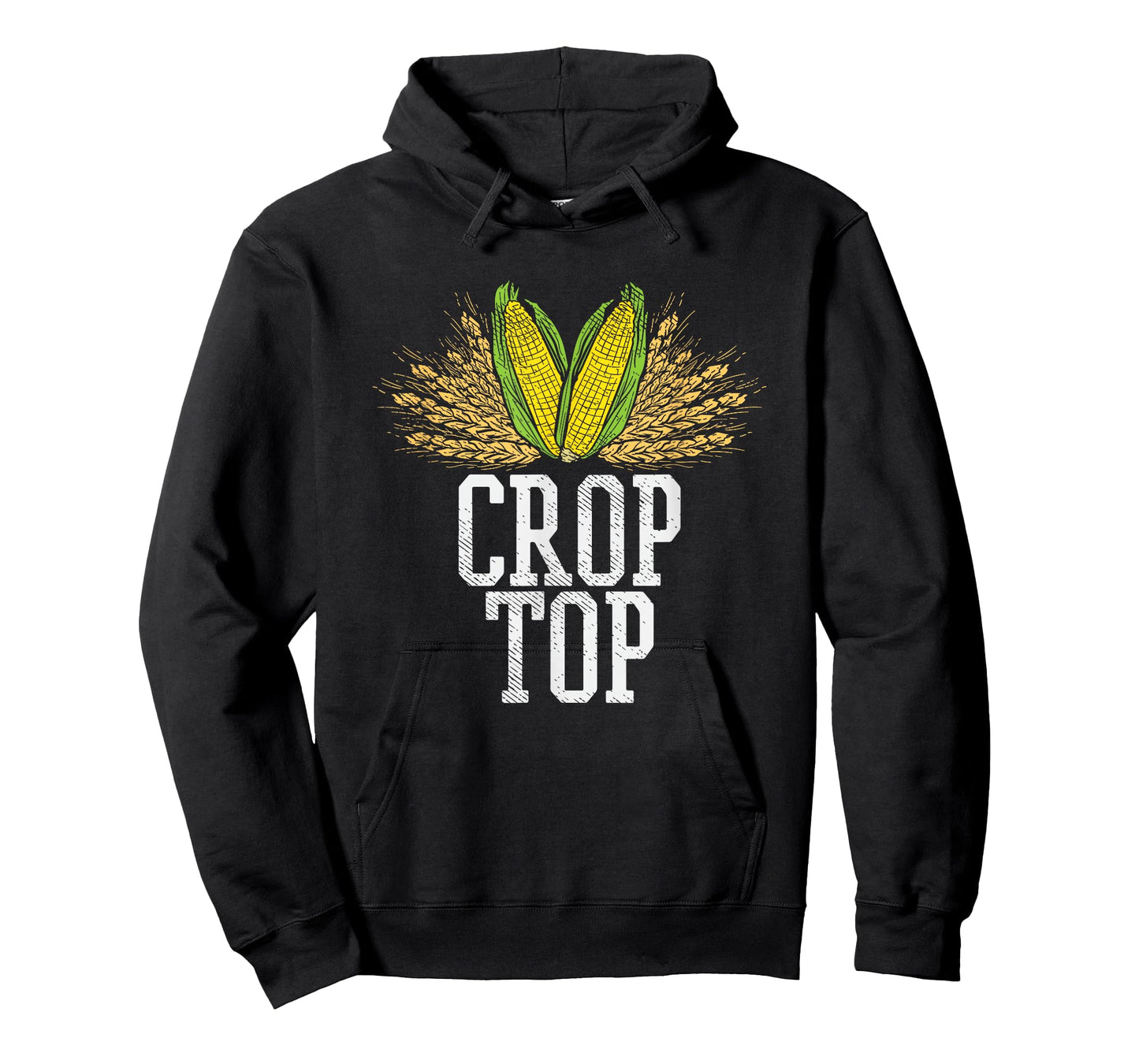 Crop Top Farm Pun Corn Farming - Agriculture - Funny Farmer T-Shirt