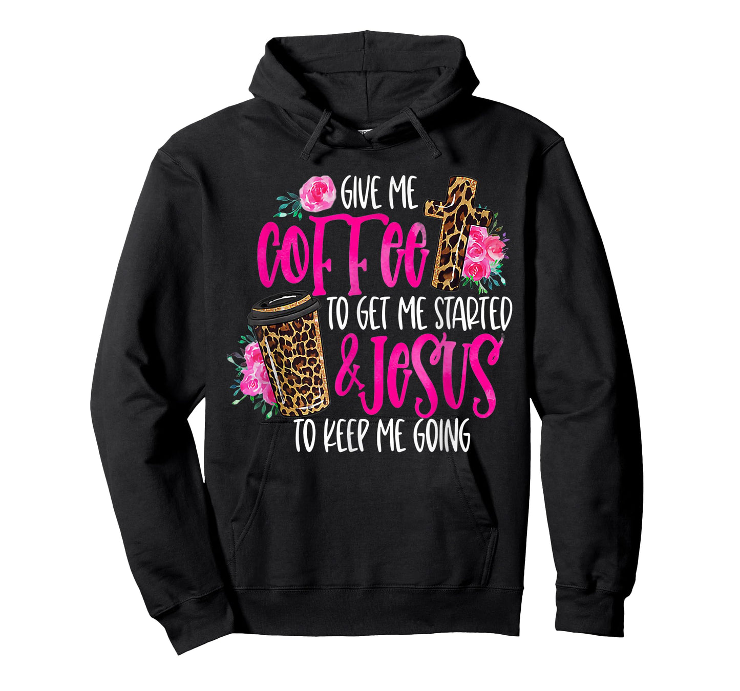 Coffee and Jesus Women's Misses Unisex Plus Size Teacher T-Shirt