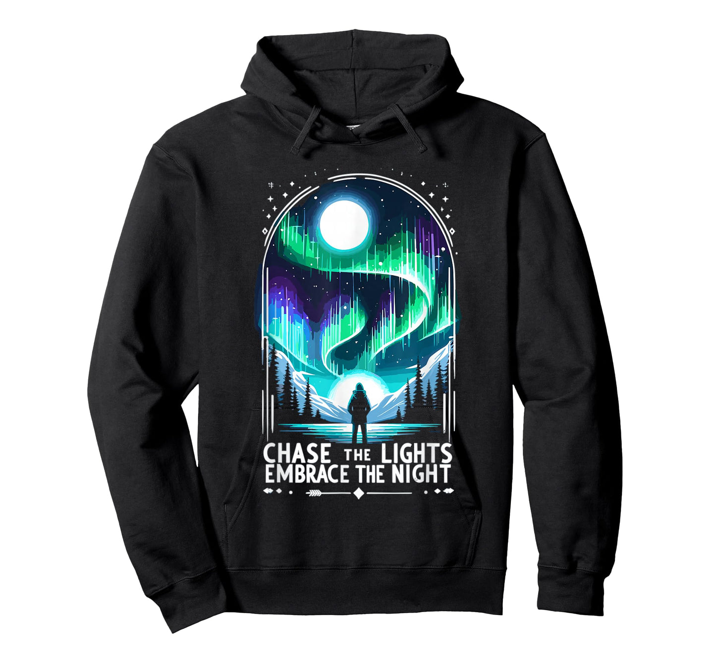 Polar Light Aurora Chaser Alaska Wilderness aurora borealis T-Shirt