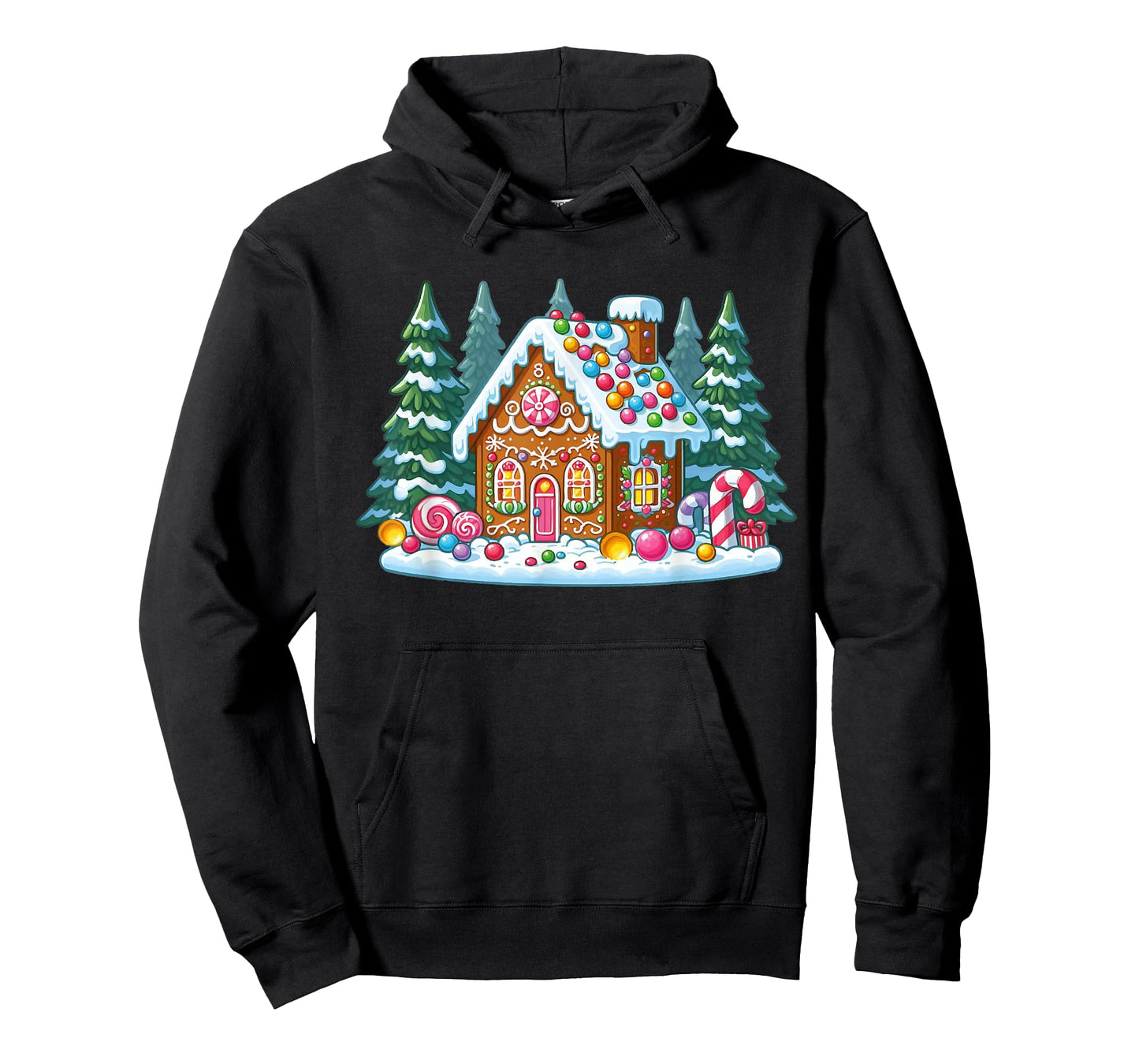 Christmas Gingerbread House Decorating Baking Candy Xmas T-Shirt