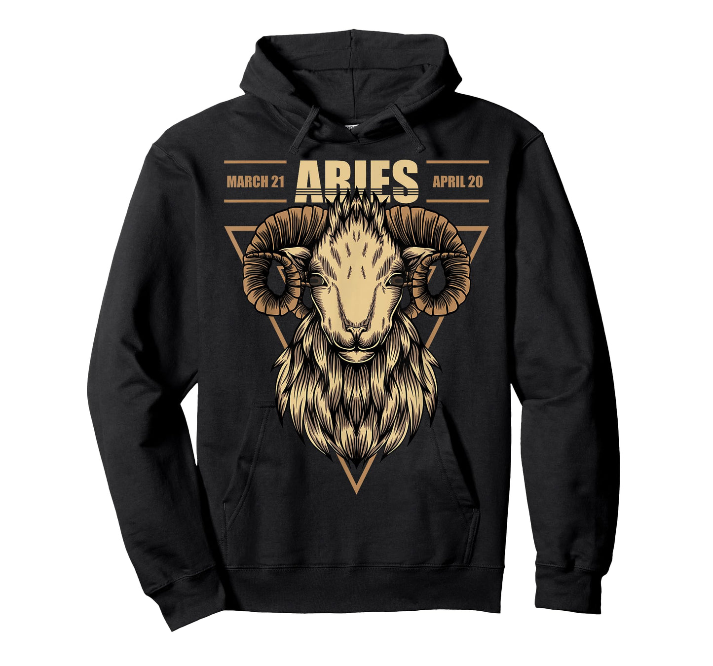 Aries Ram Zodiac Sign Symbol Astrology Dates T-Shirt T-Shirt